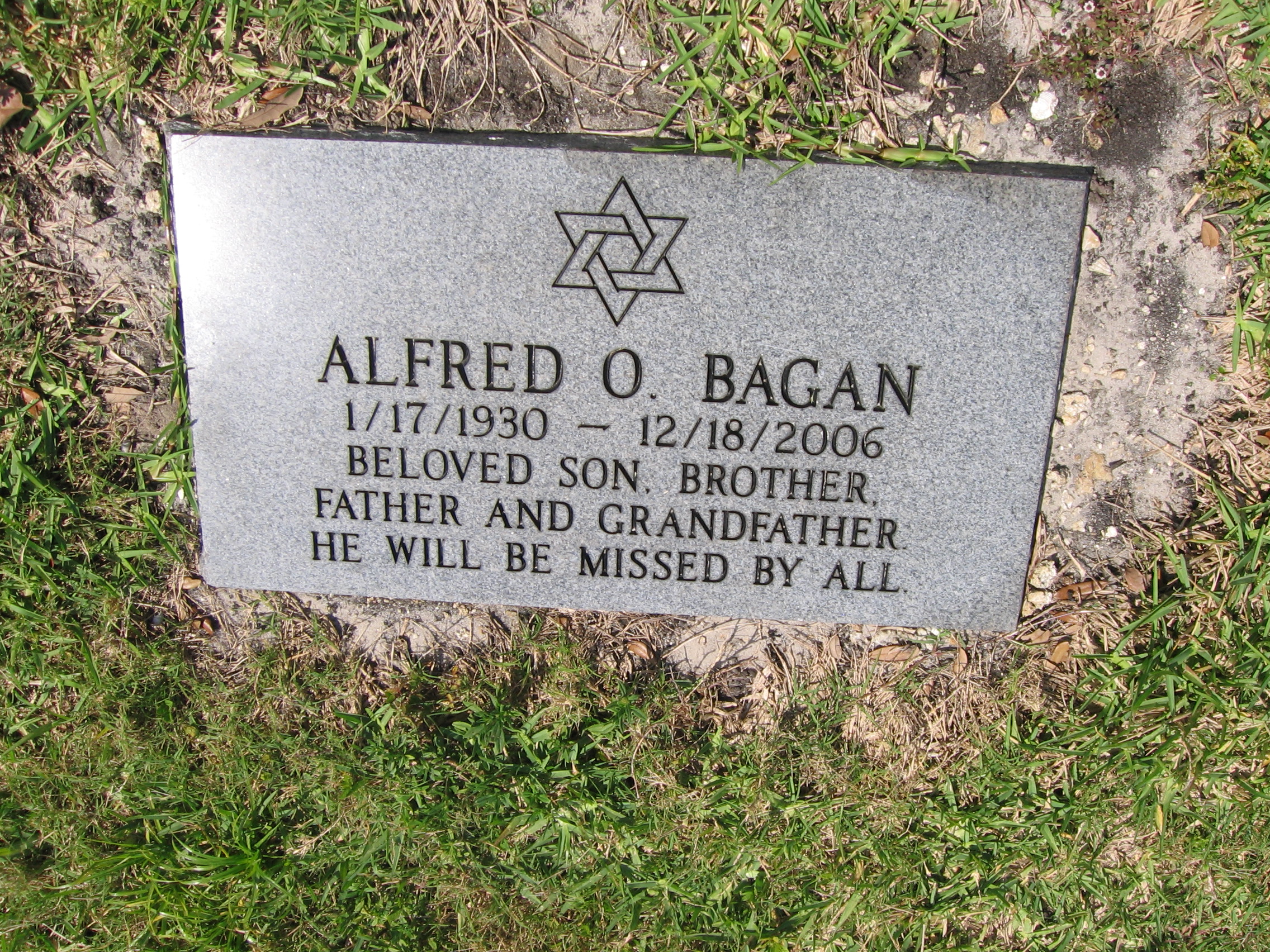 Alfred O Bagan