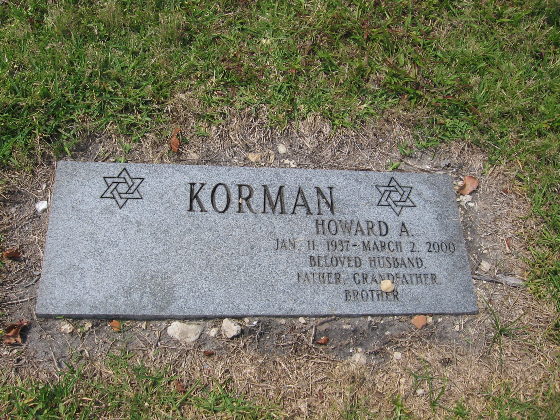 Howard A Korman