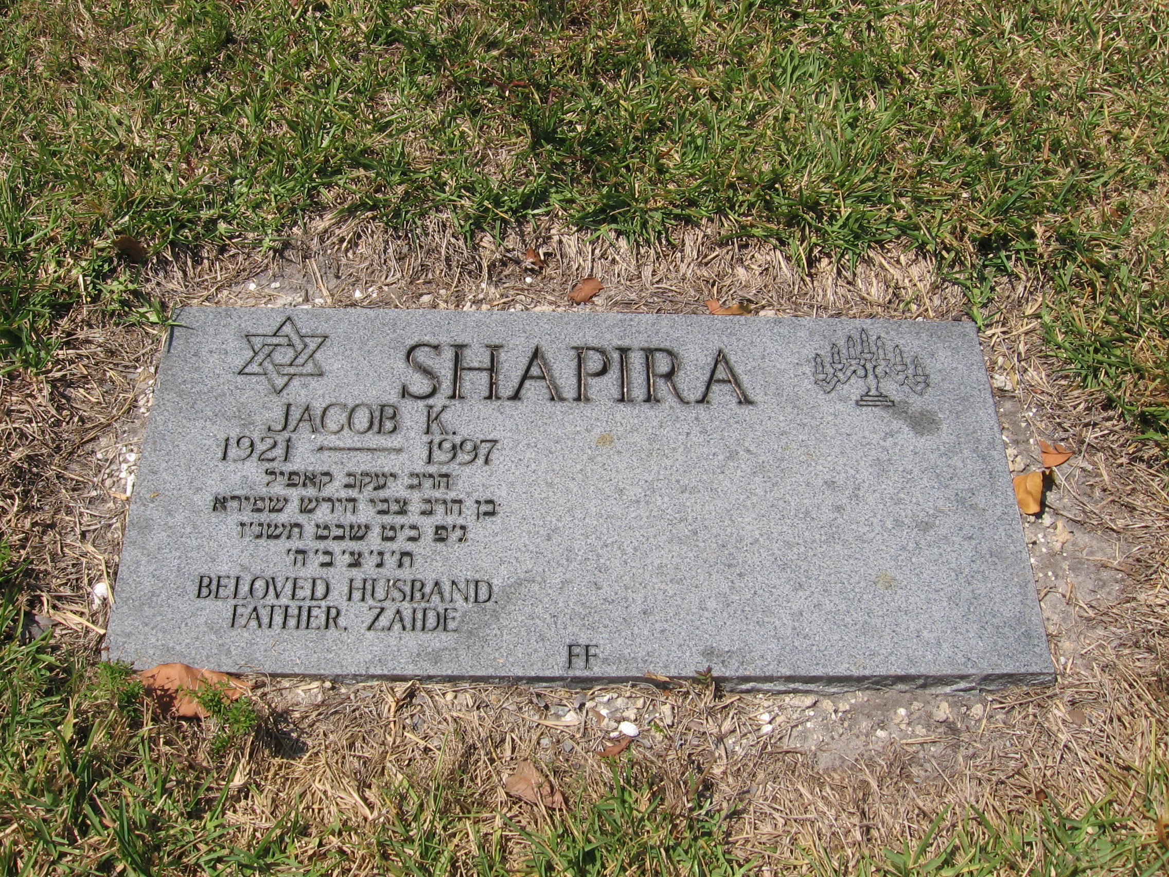 Jacob K Shapira