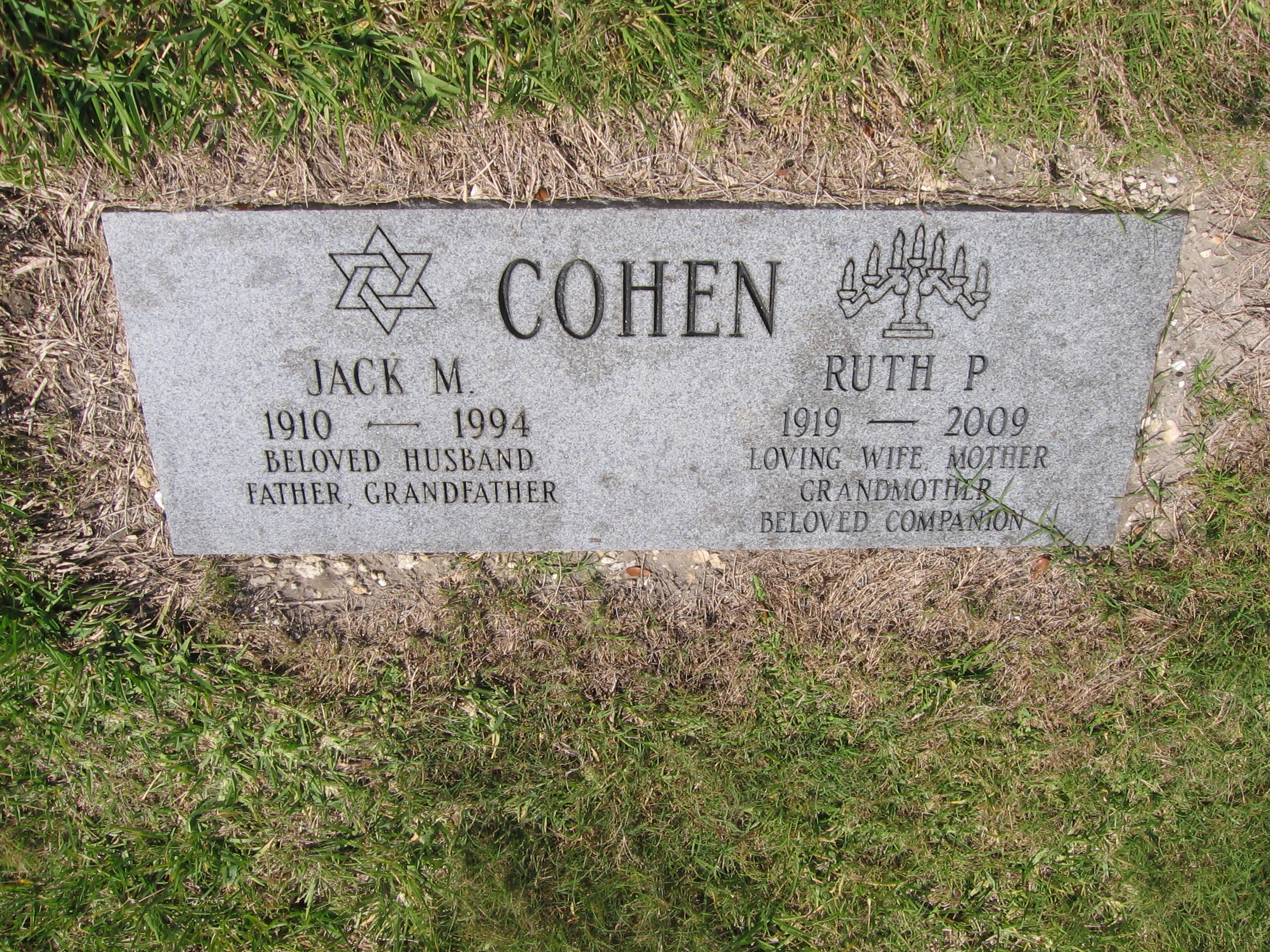 Jack M Cohen
