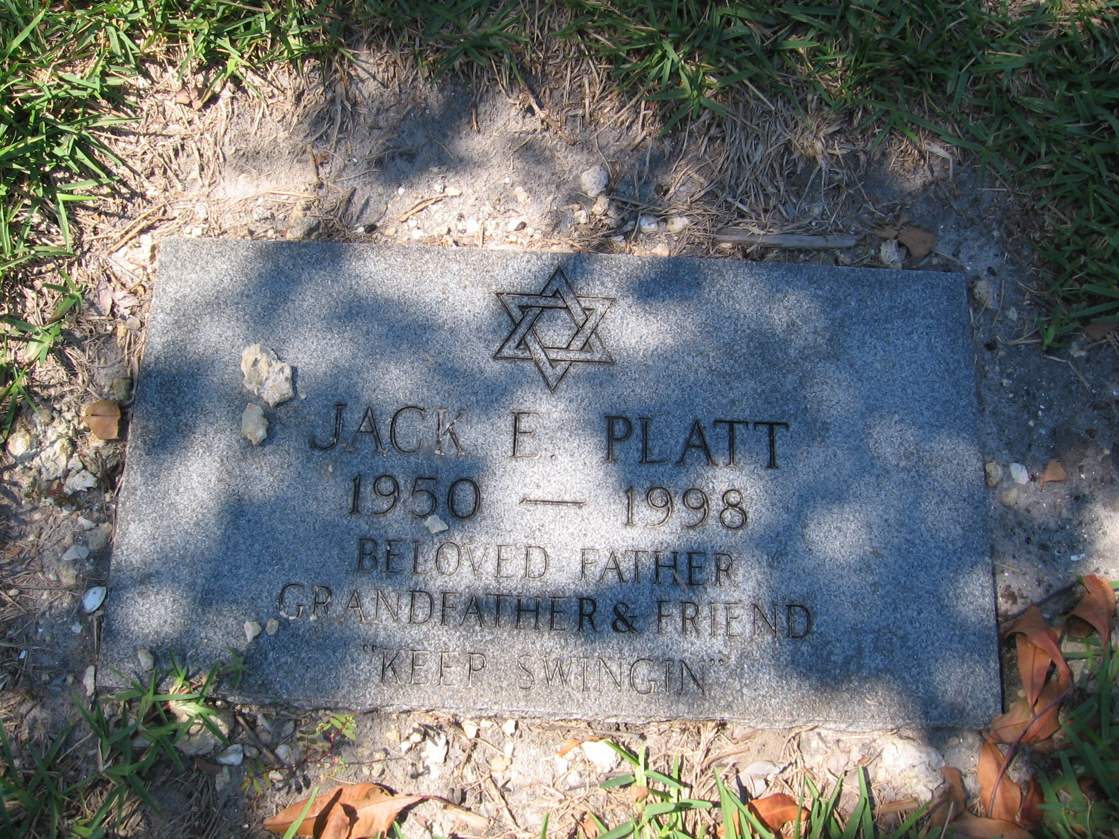 Jack E Platt