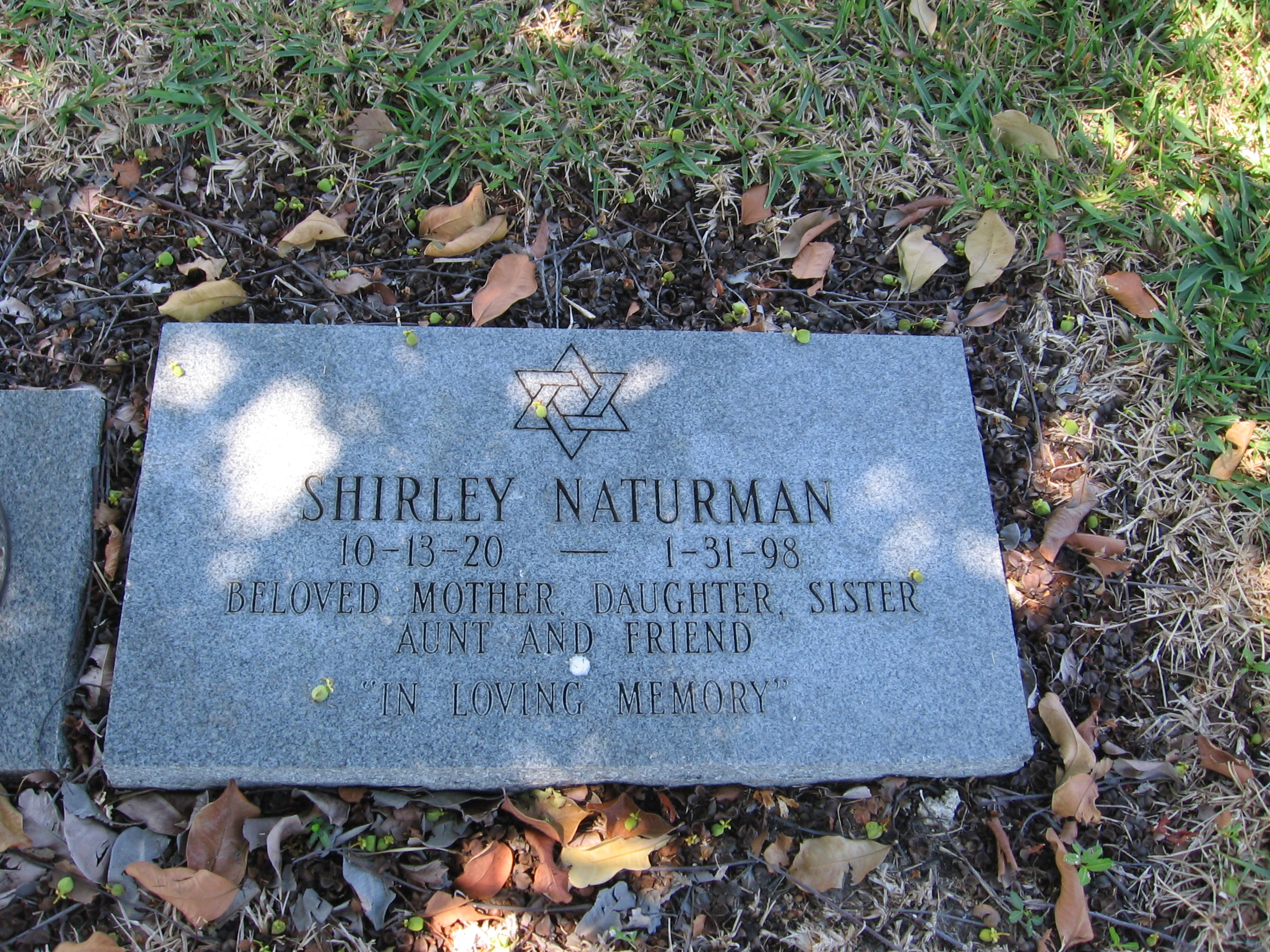 Shirley Naturman