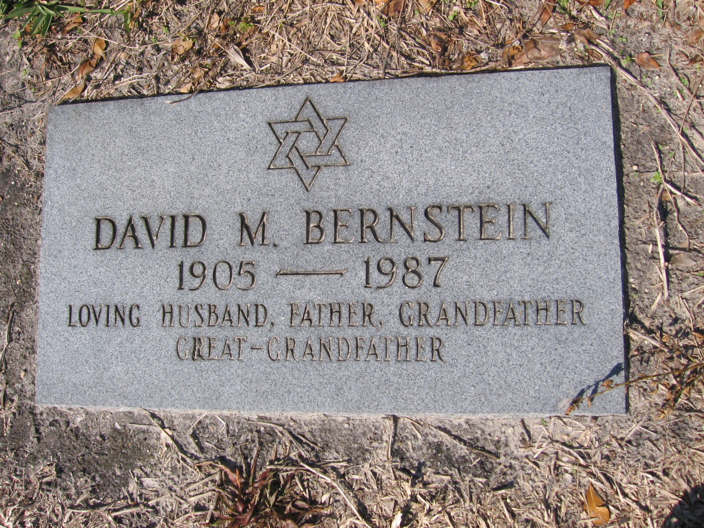 David M Bernstein