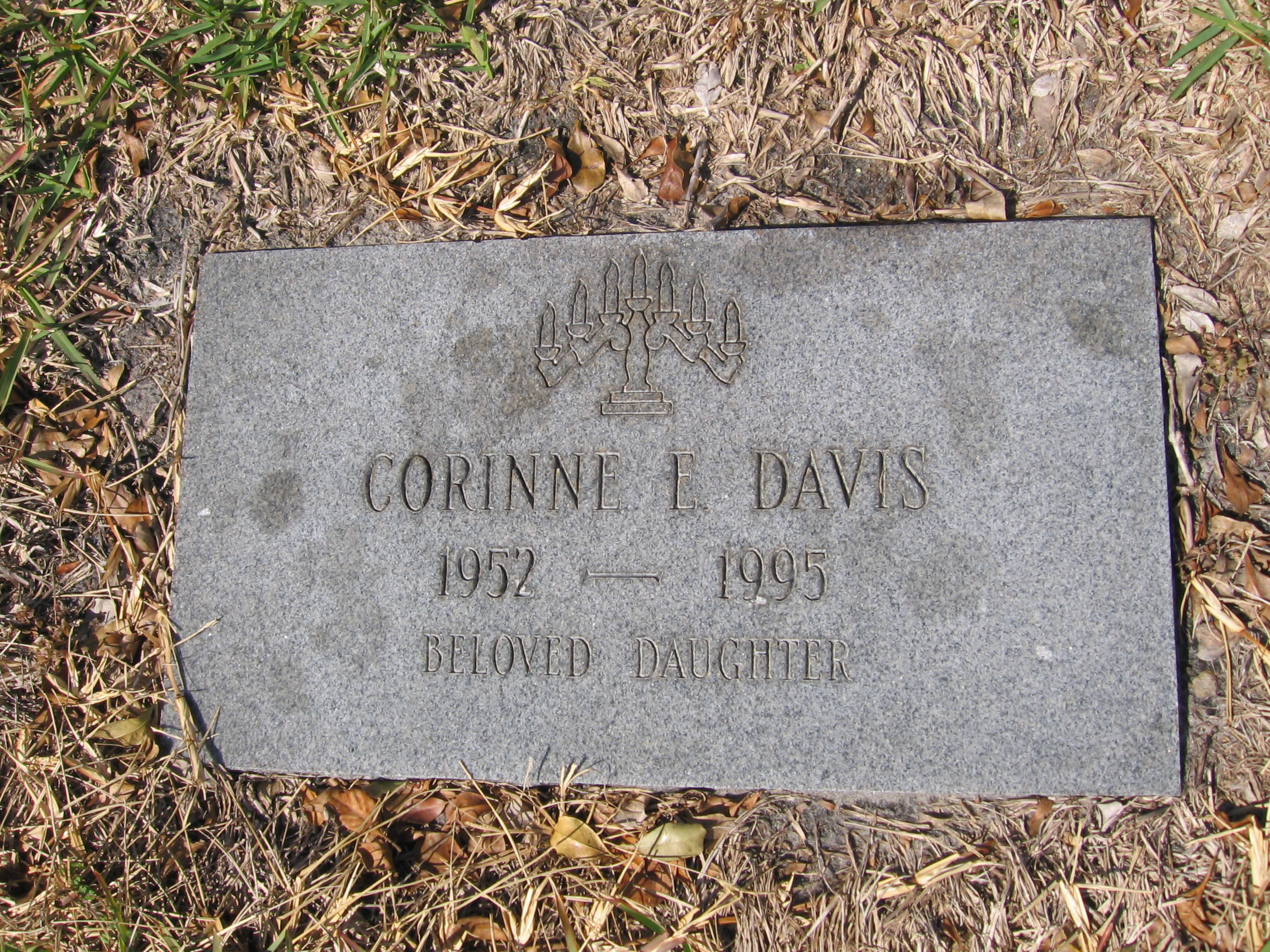 Corinne E Davis