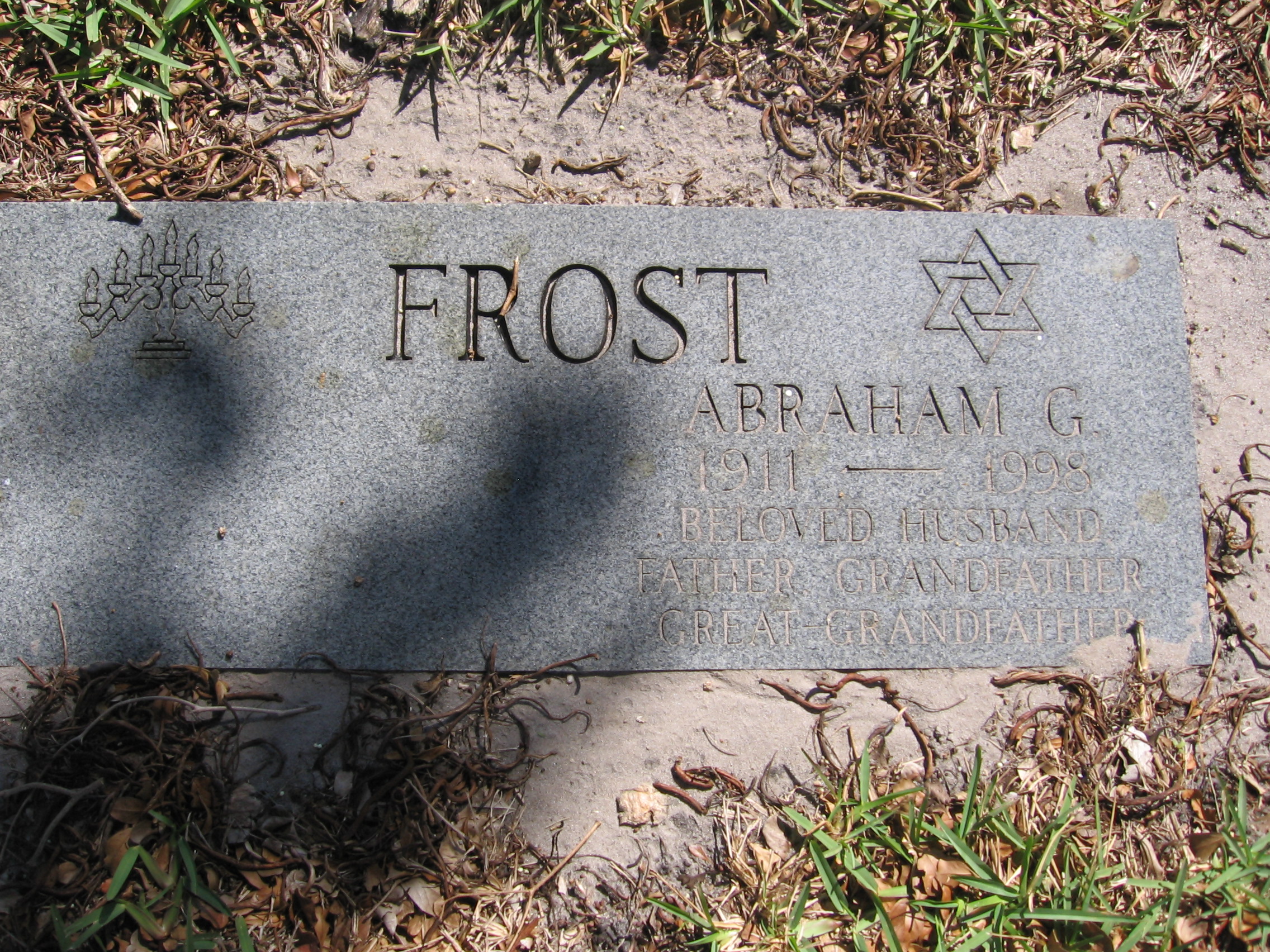 Abraham G Frost