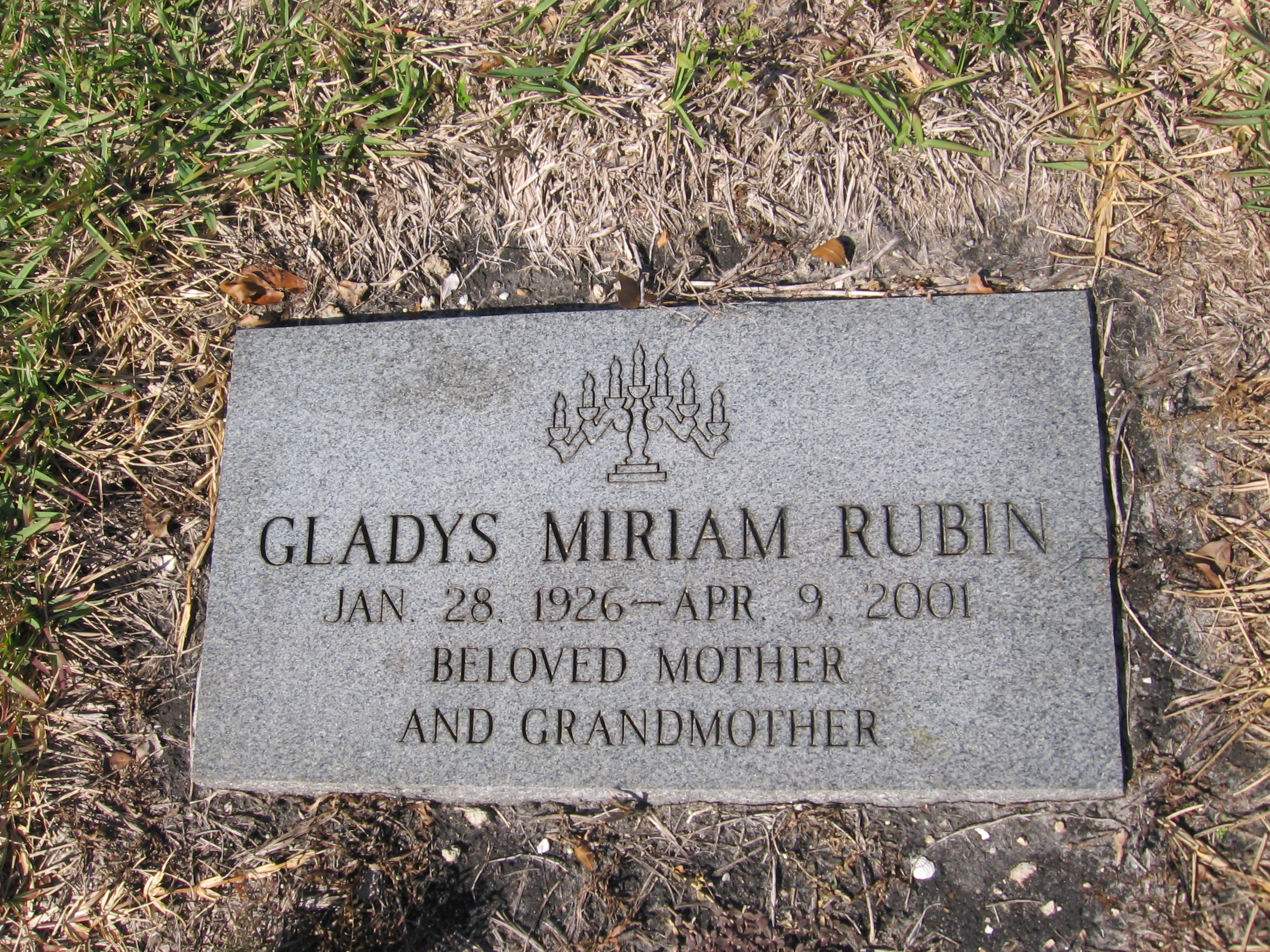 Gladys Miriam Rubin