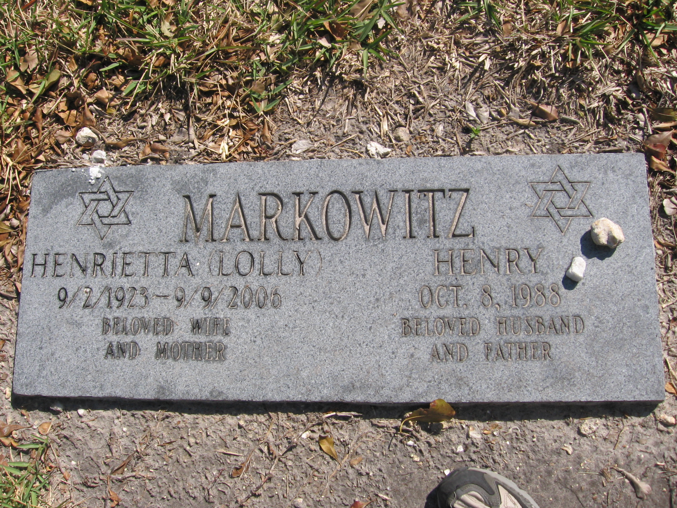 Henrietta "Lolly" Markowitz