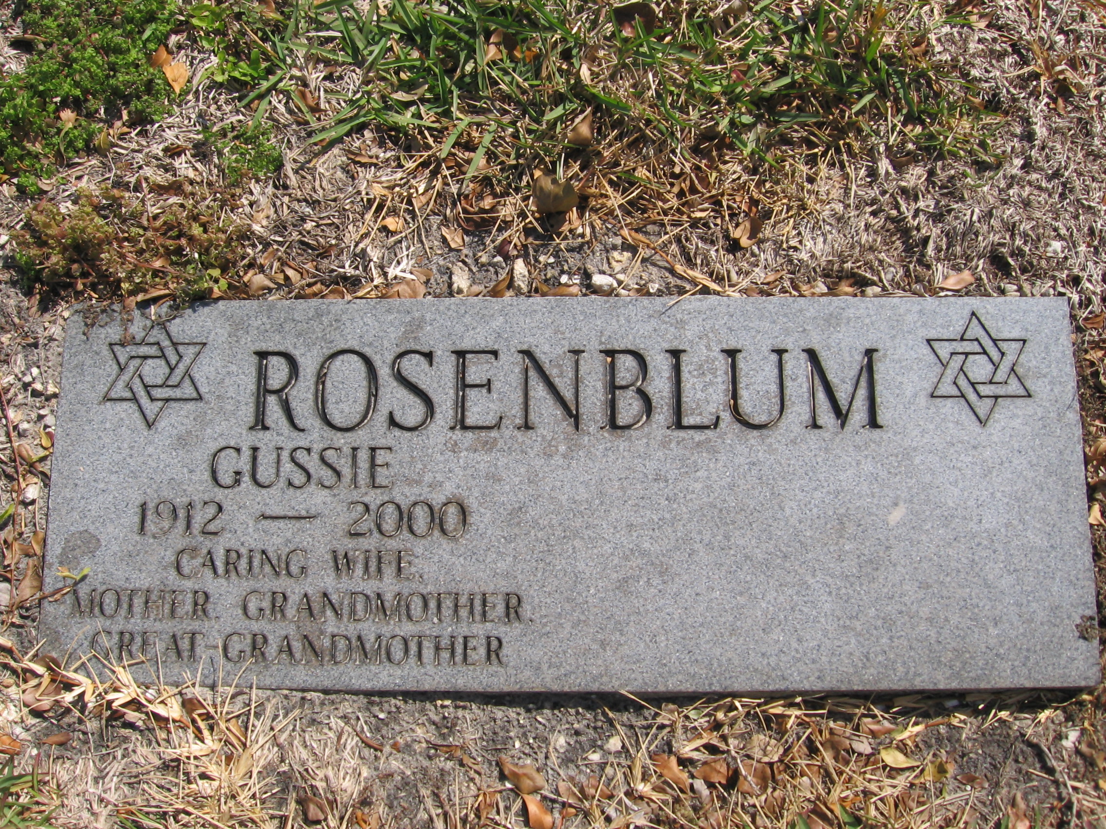 Gussie Rosenblum