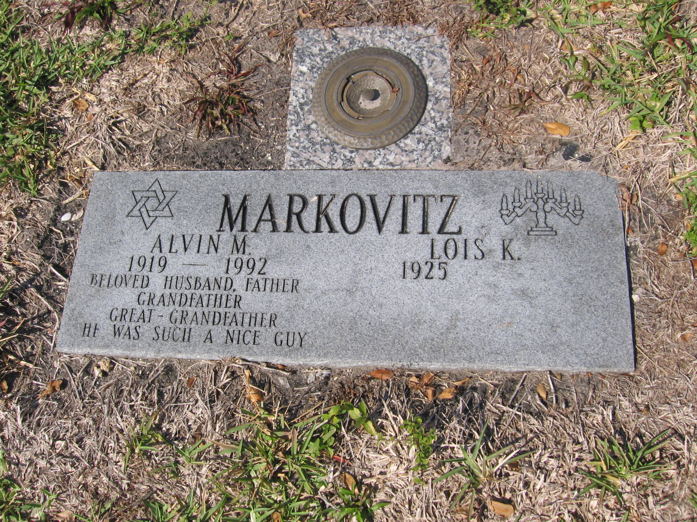 Alvin M Markovitz