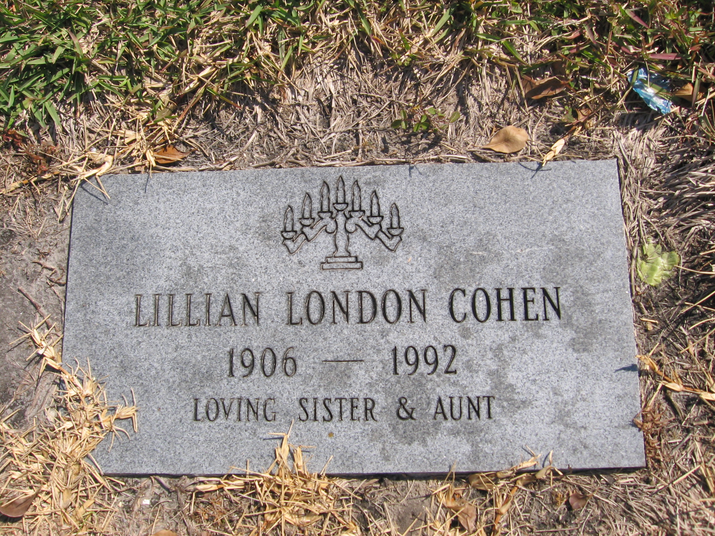 Lillian London Cohen