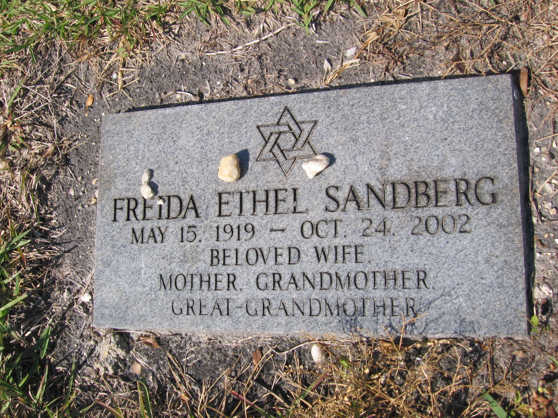 Freida Ethel Sandburg