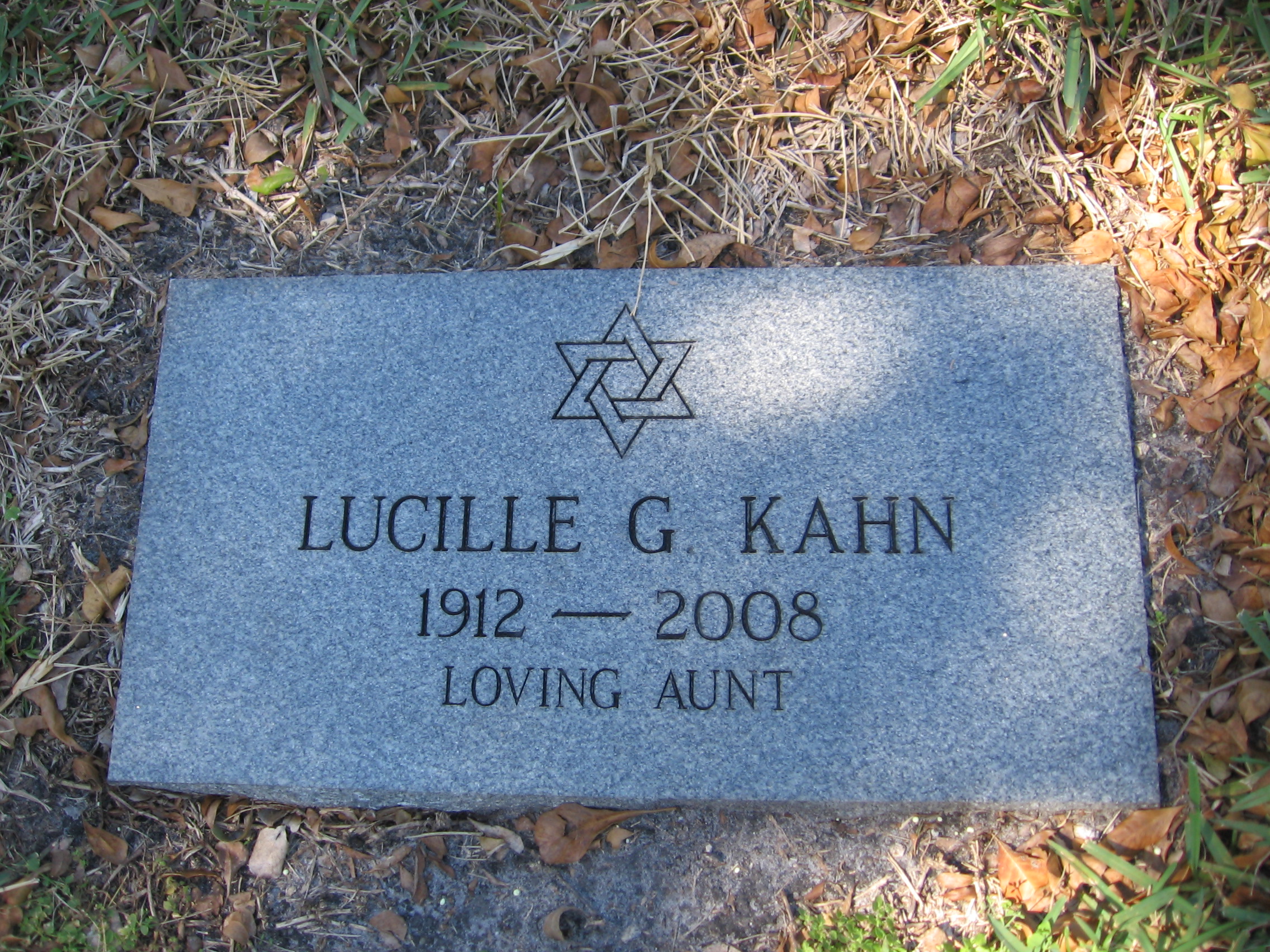 Lucille G Kahn