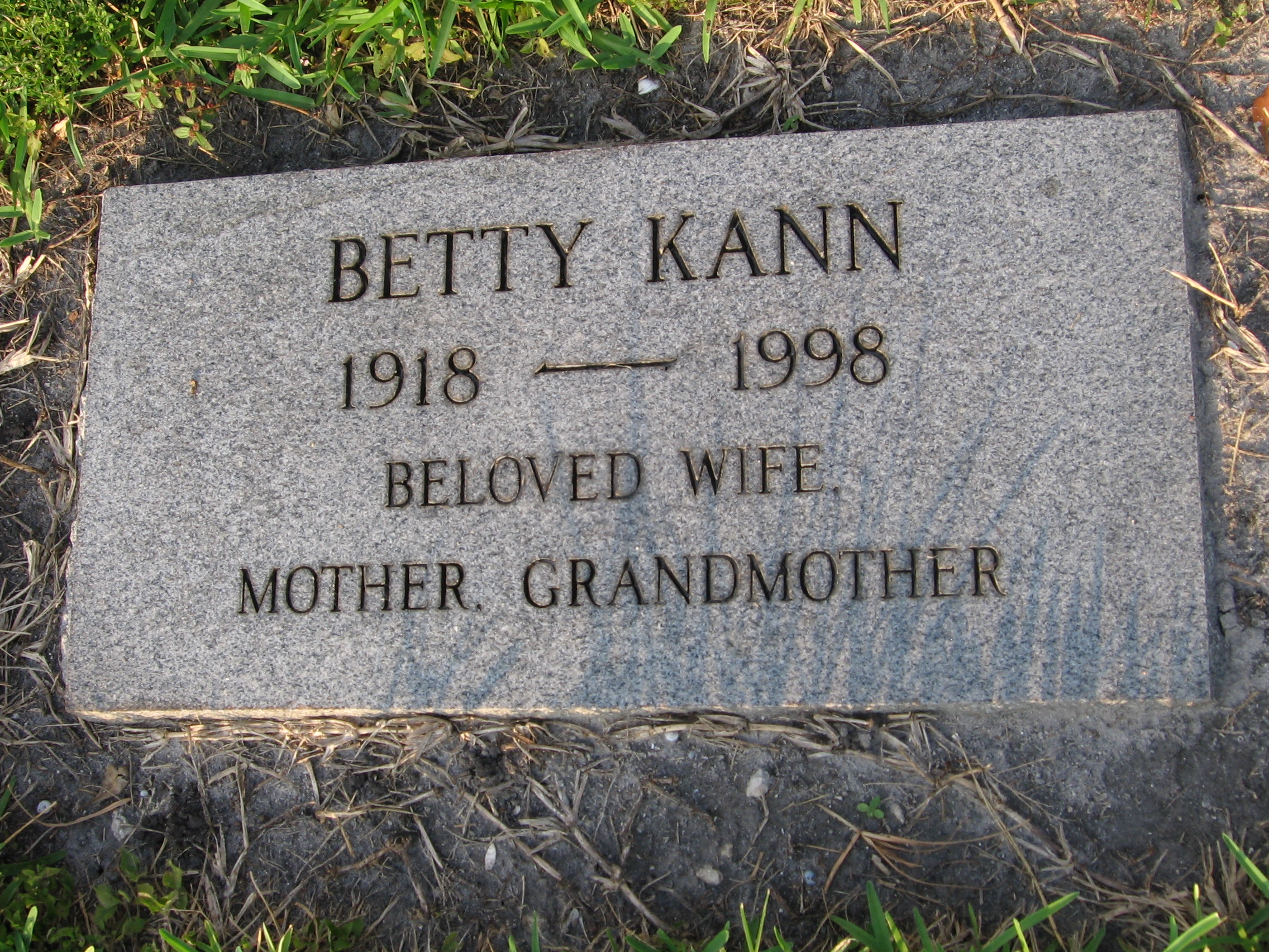 Betty Kann Wilson