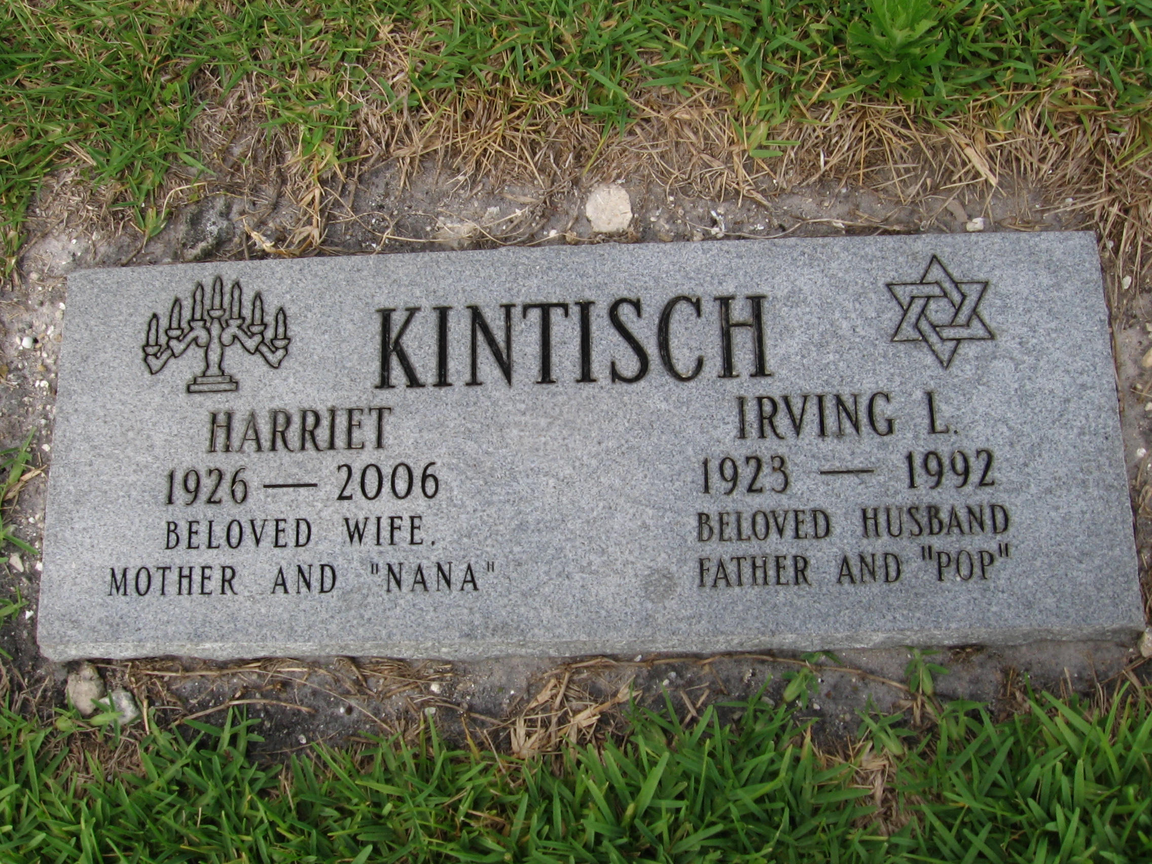 Irving L Kintisch
