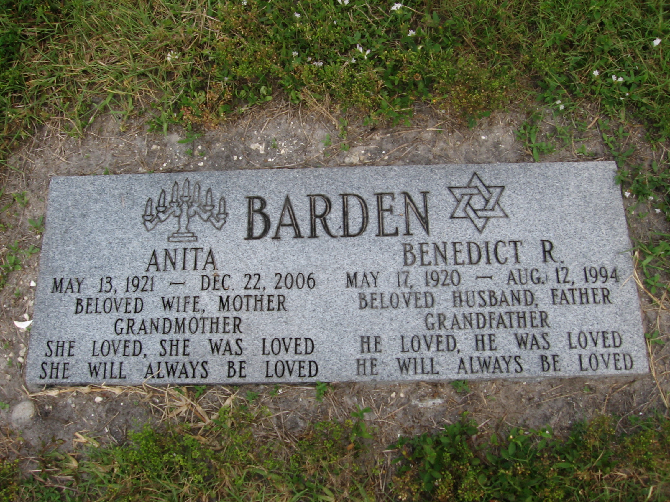 Benedict R Barden