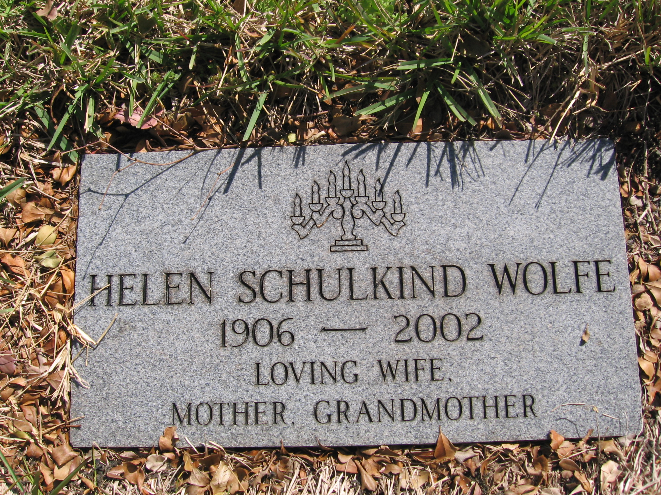 Helen Schulkind Wolfe