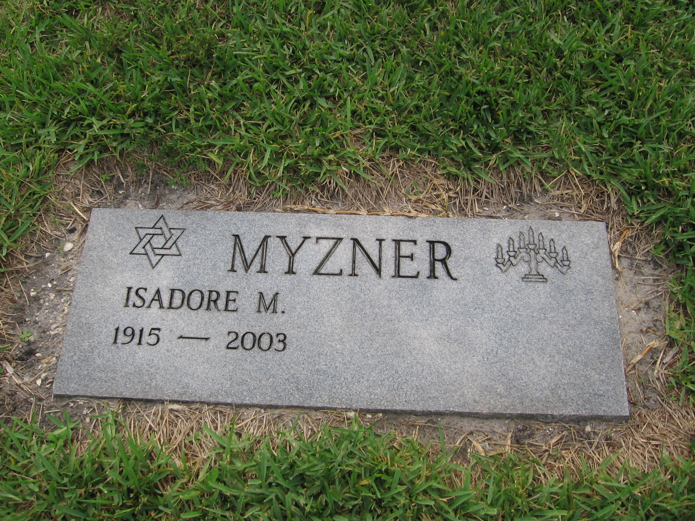 Isadore M Myzner