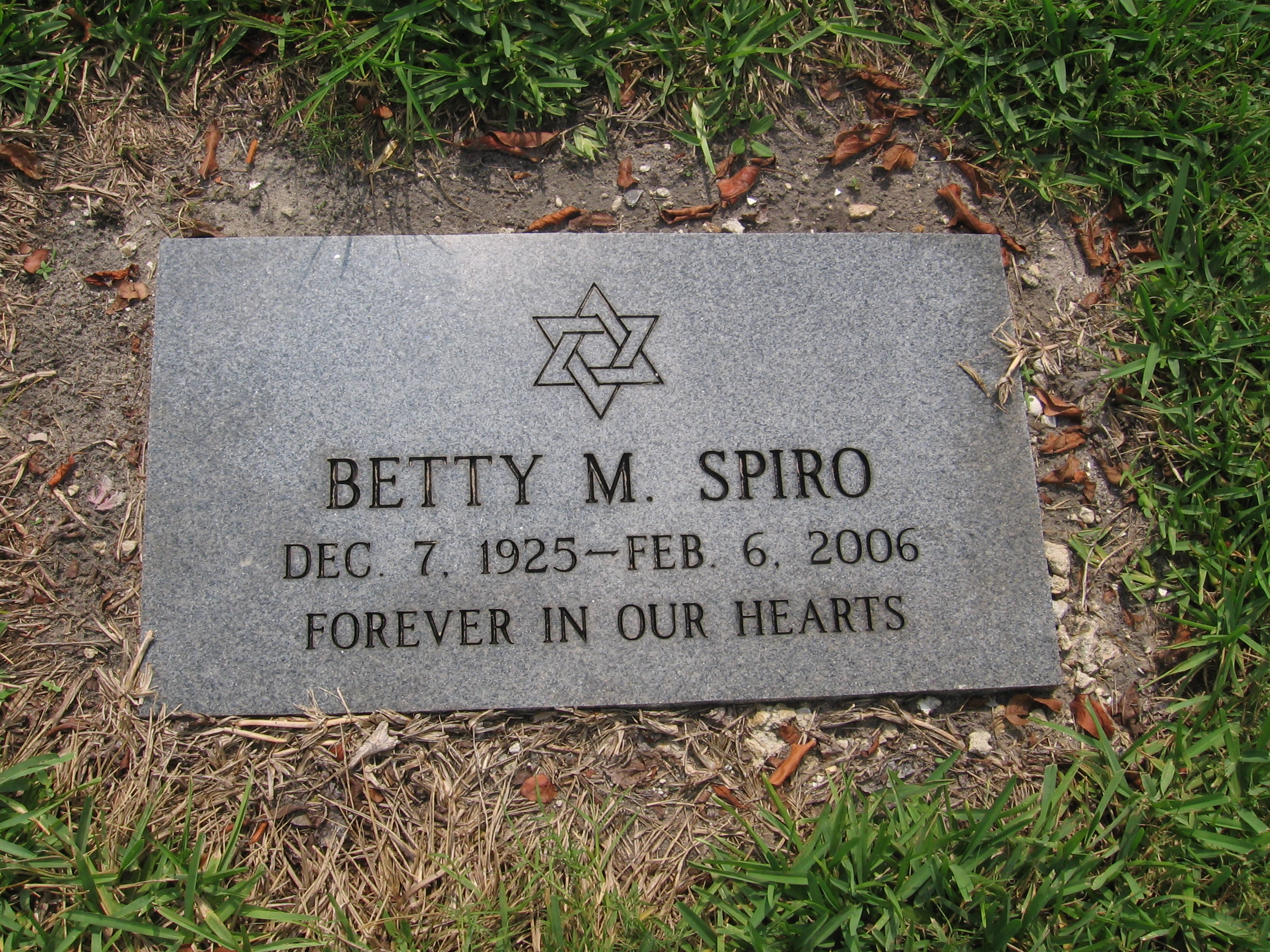 Betty M Spiro