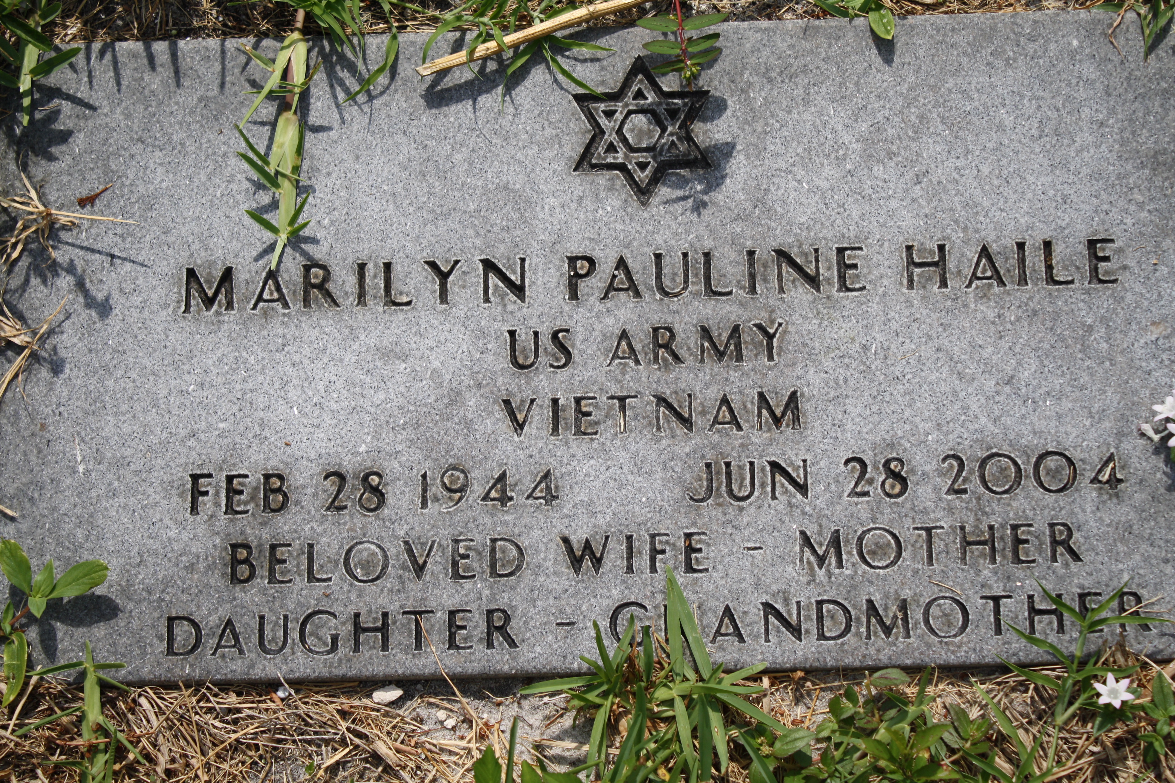Marilyn Pauline Haile