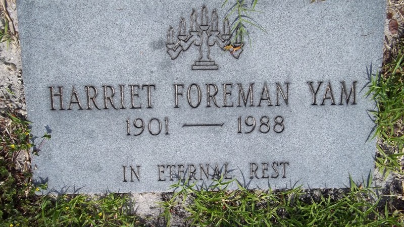 Harriet Foreman Yam