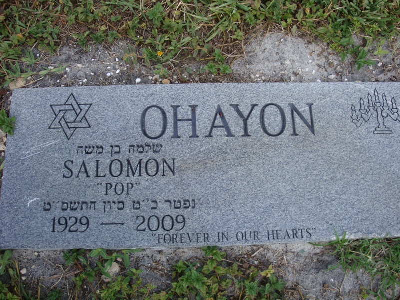 Salomon "Pop" Ohayon