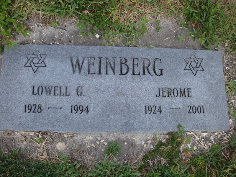Lowell G Weinberg