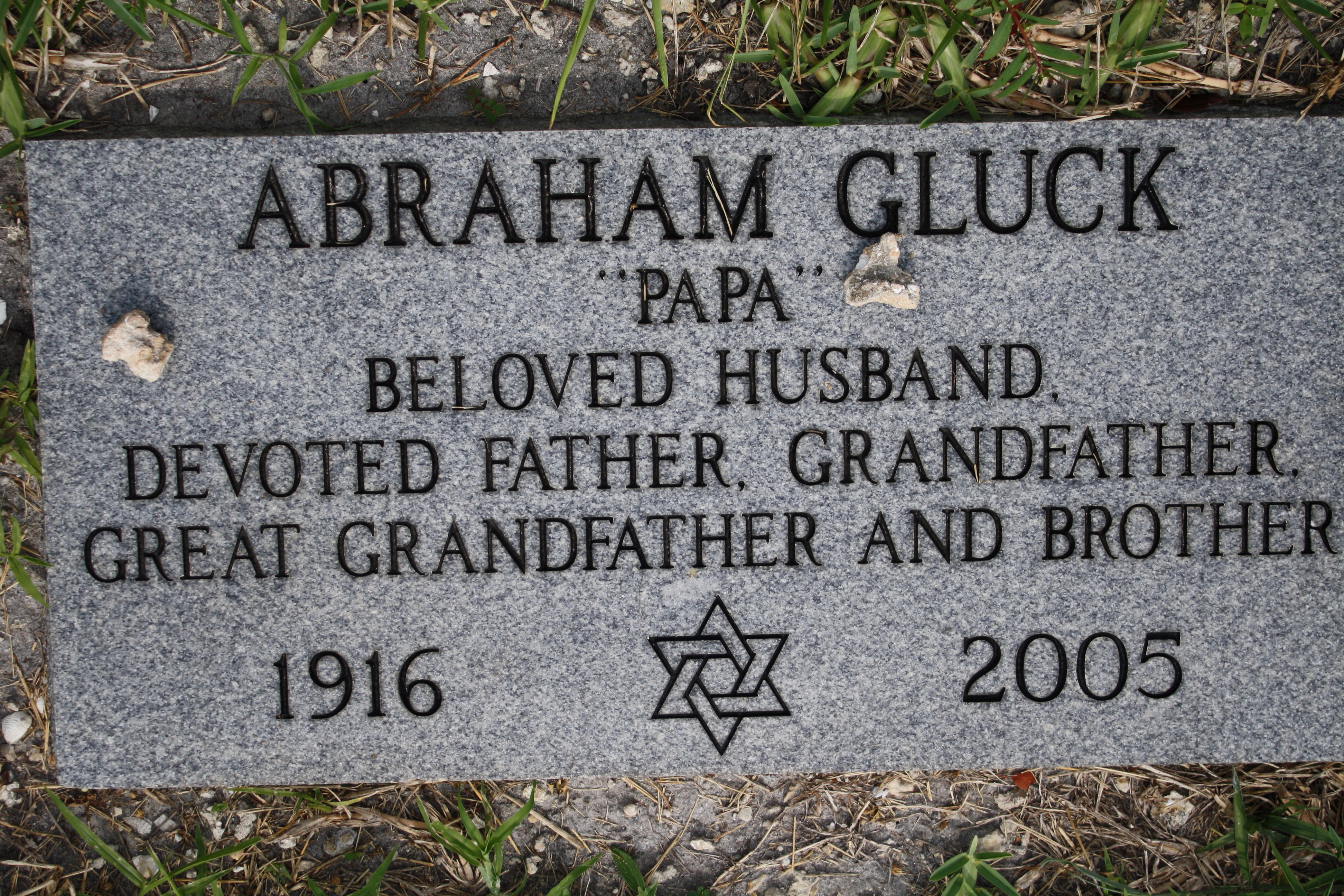 Abraham "Papa" Gluck