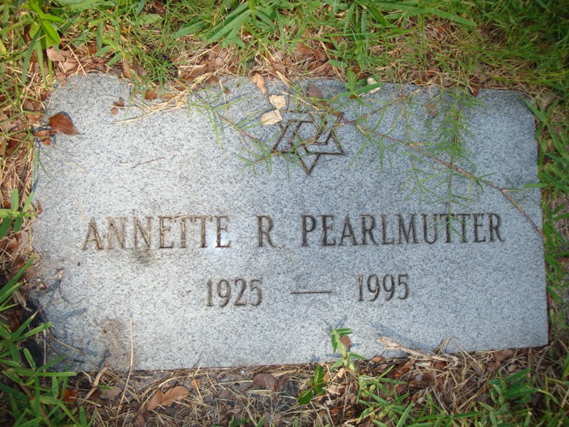 Annette R Pearlmutter