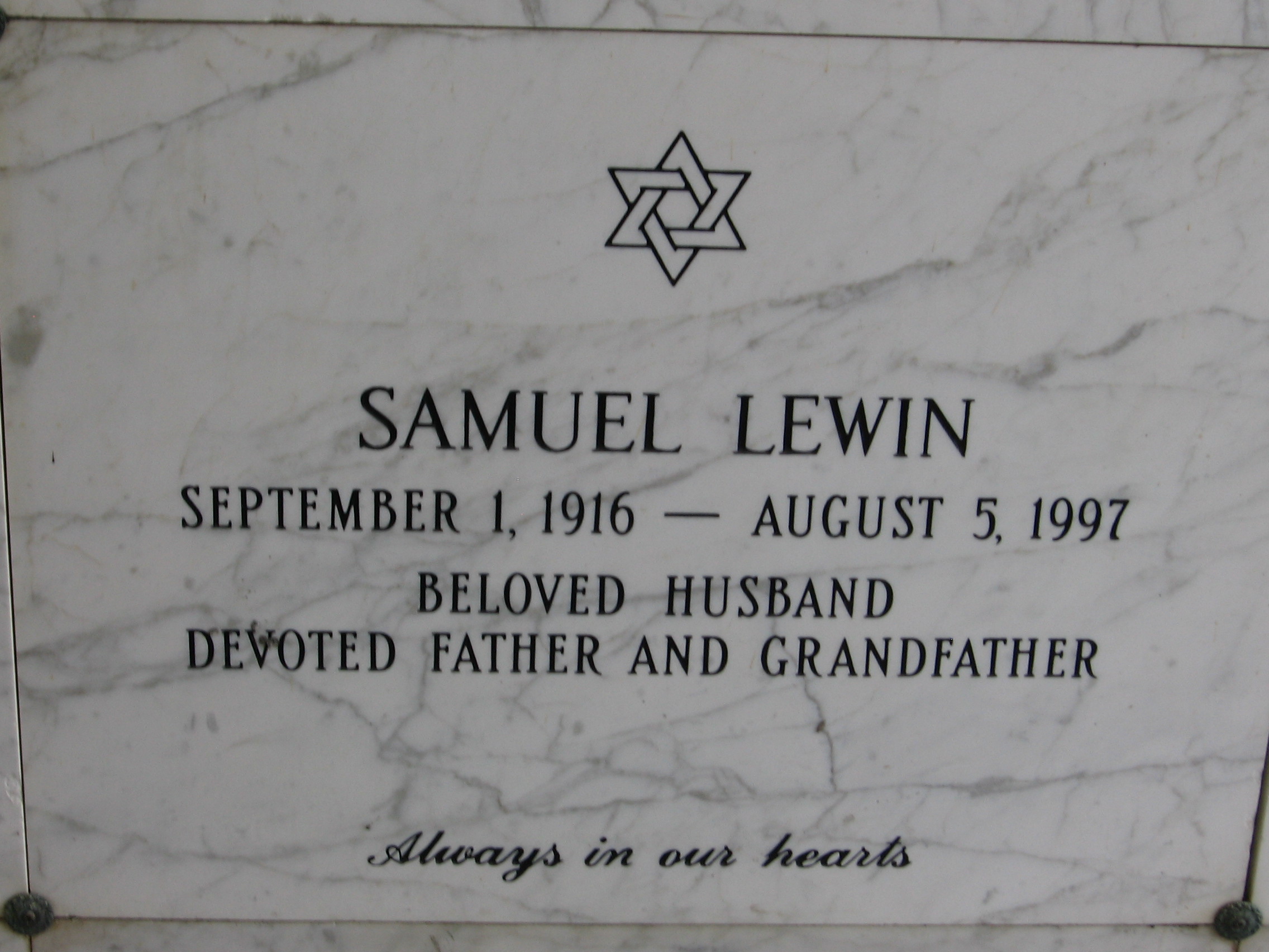 Samuel Lewin