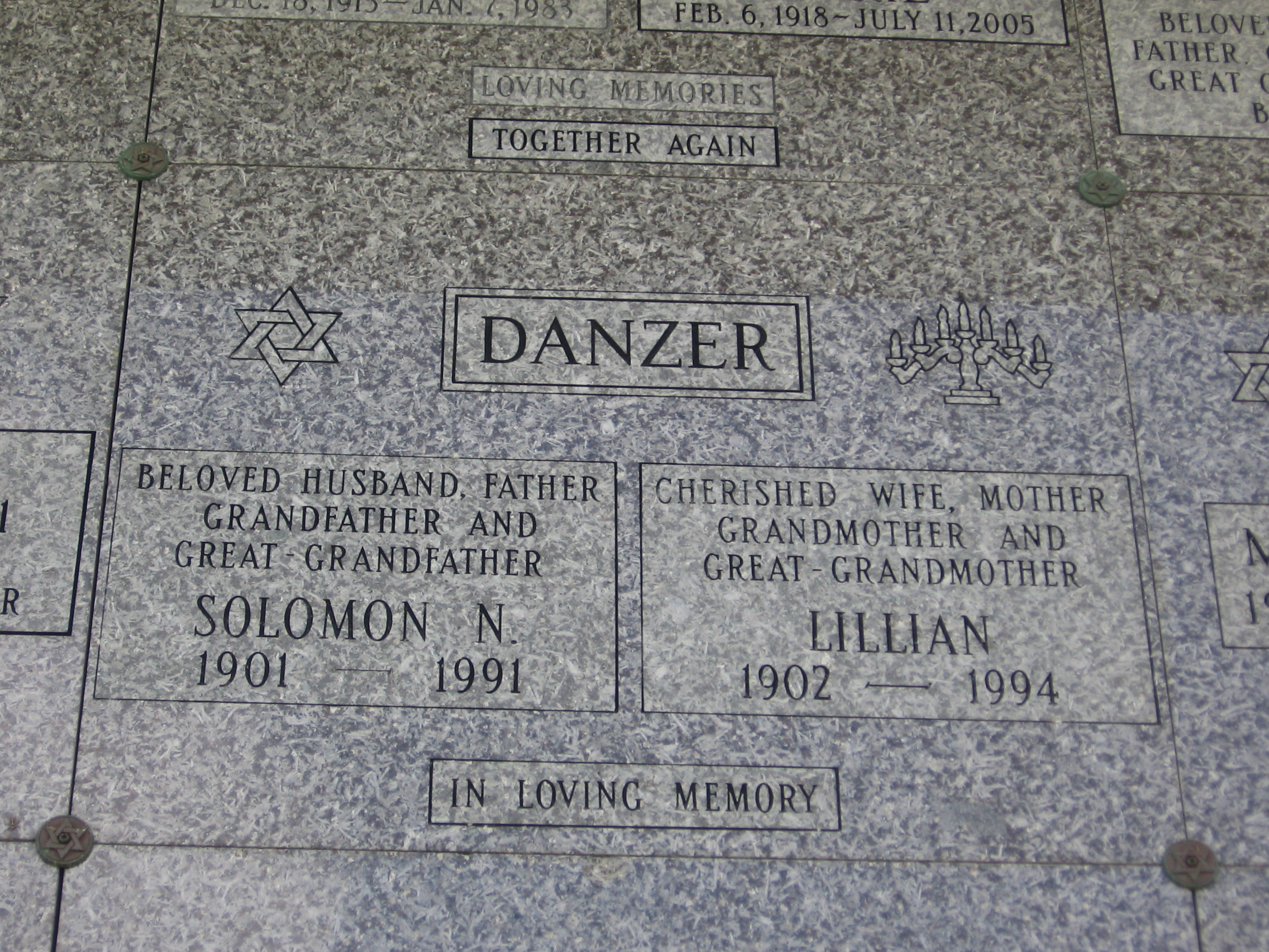 Solomon N Danzer