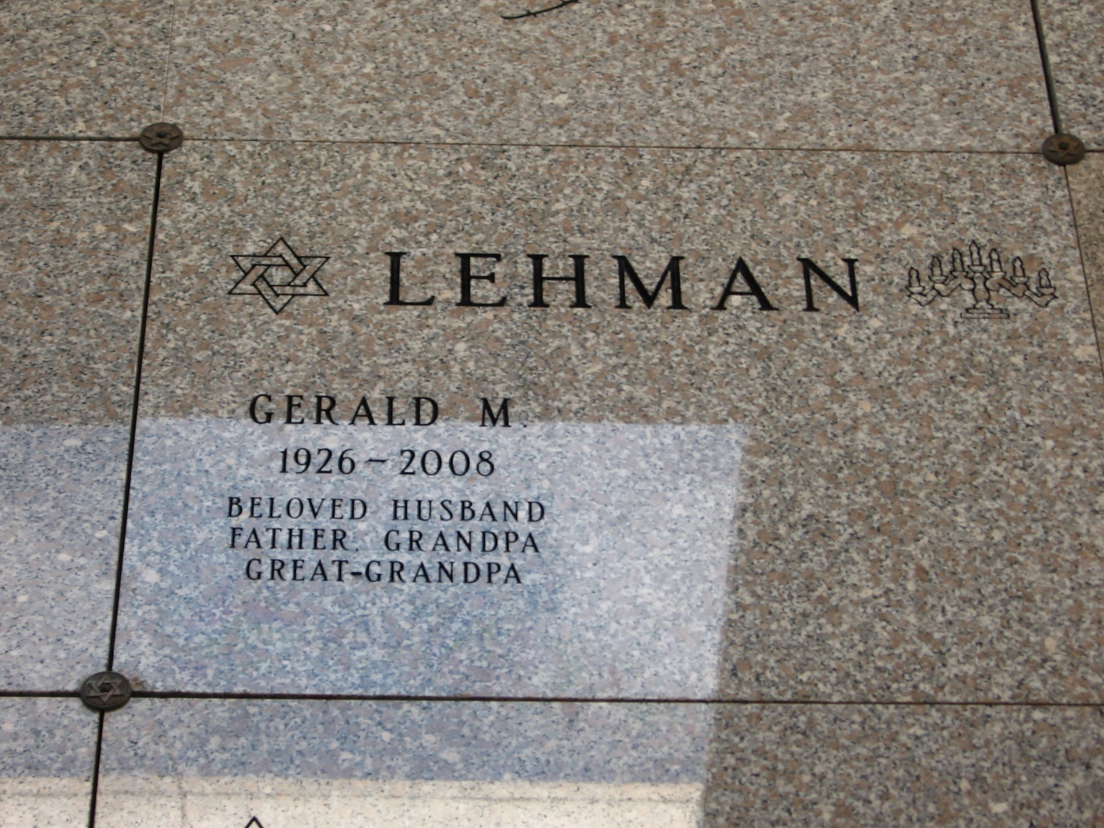Gerald M Lehman