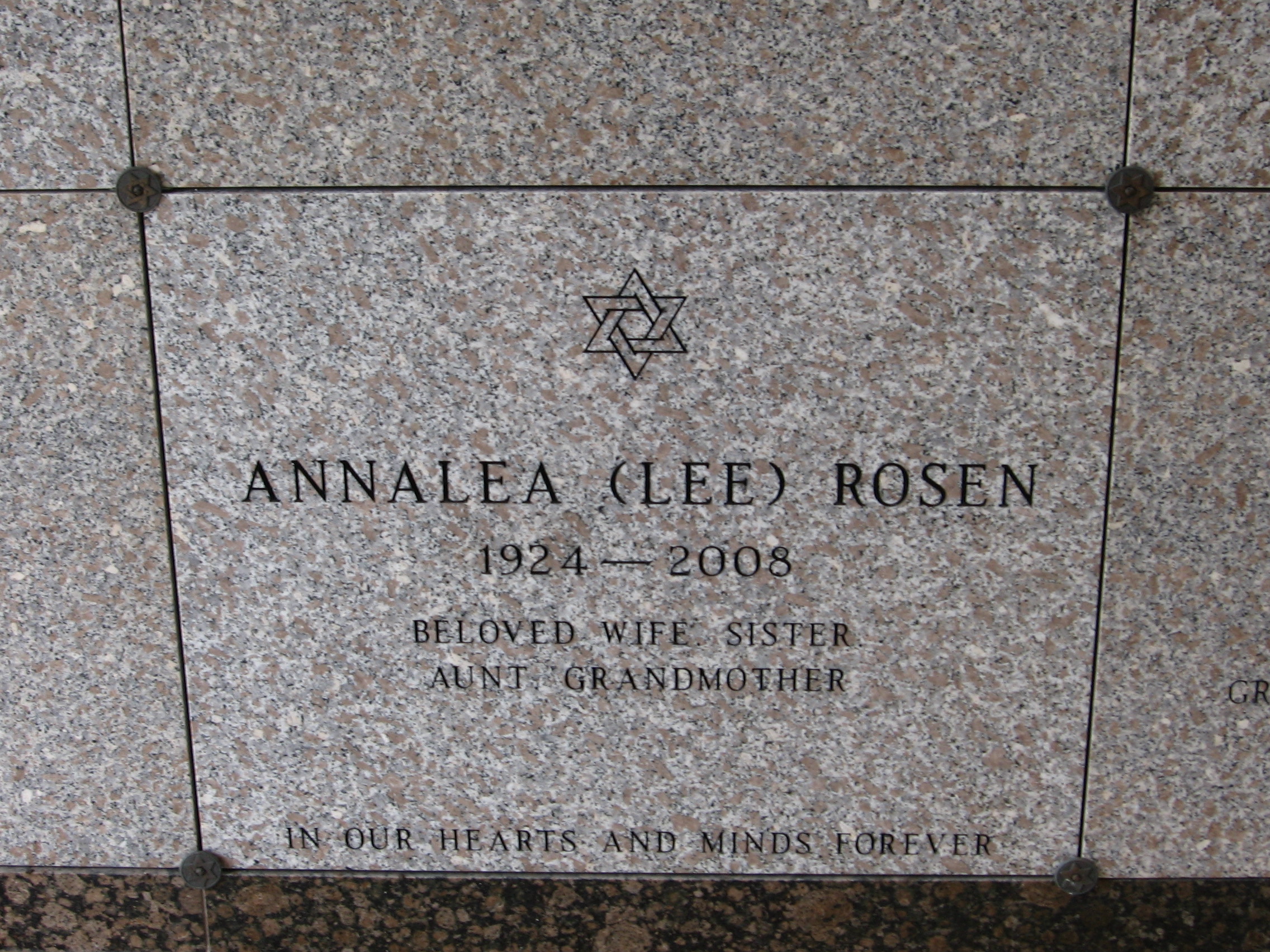 Annalea Lee Rosen