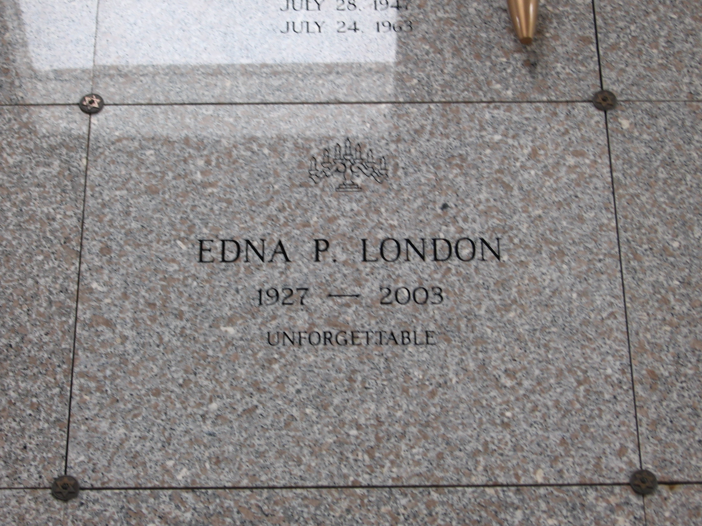 Edna P London