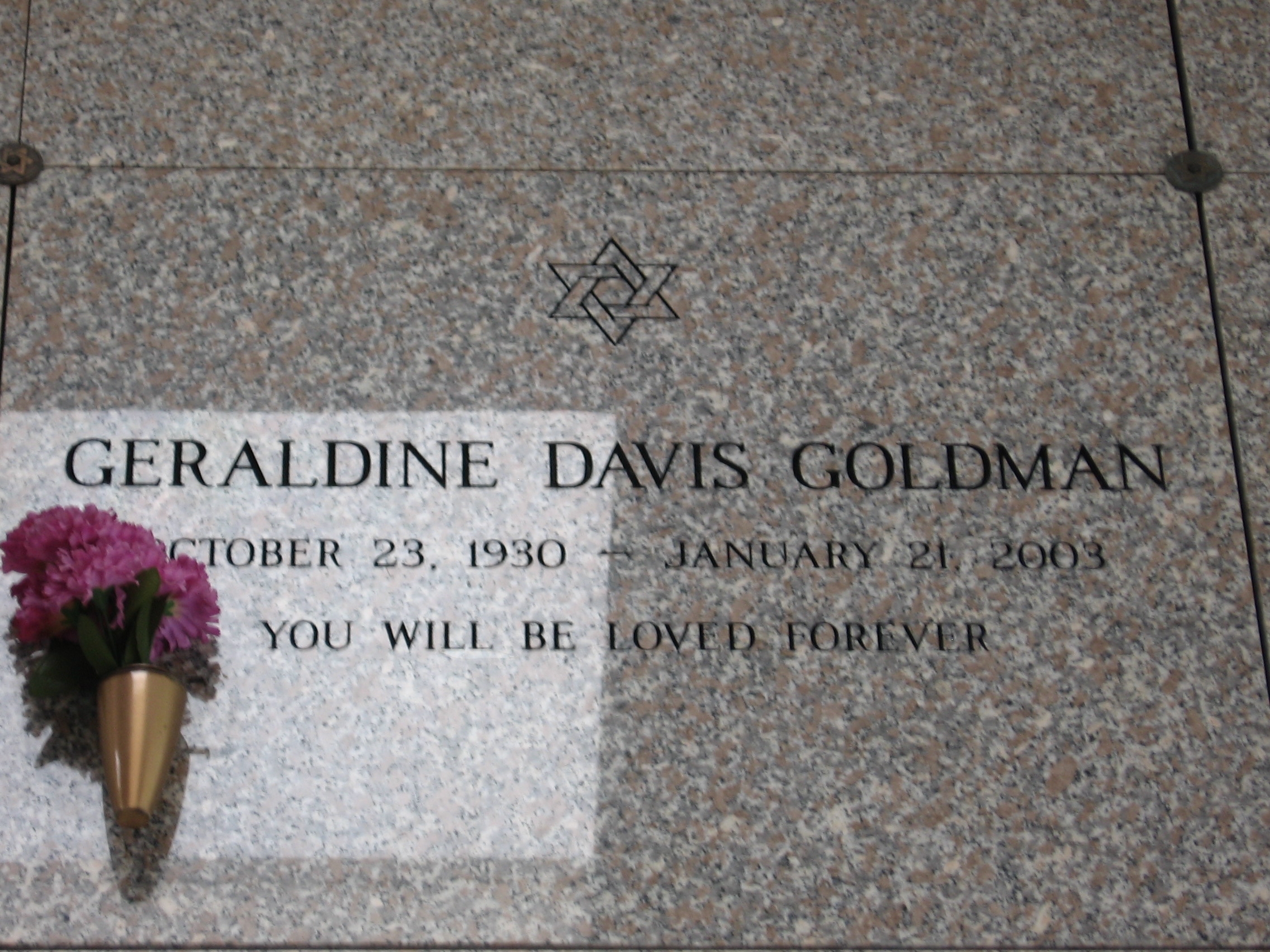 Geraldine Davis Goldman