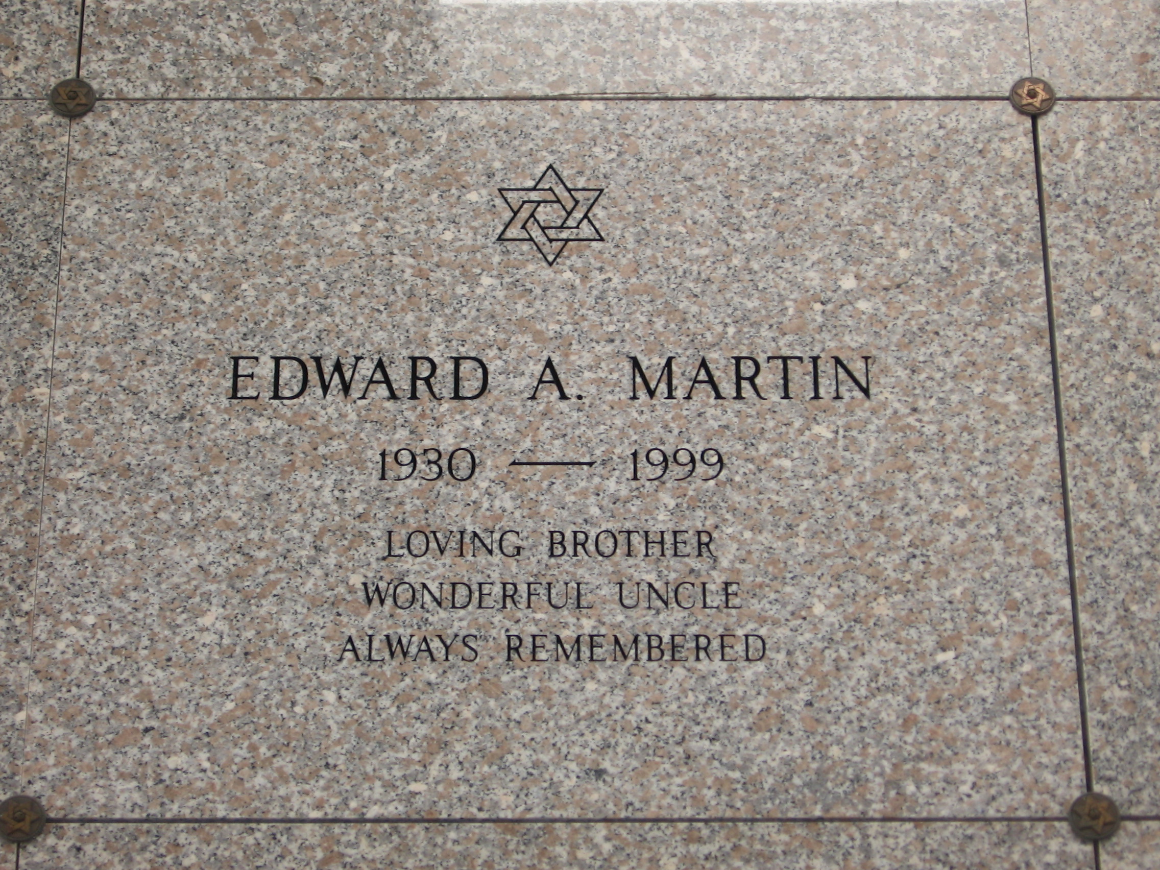 Edward A Martin