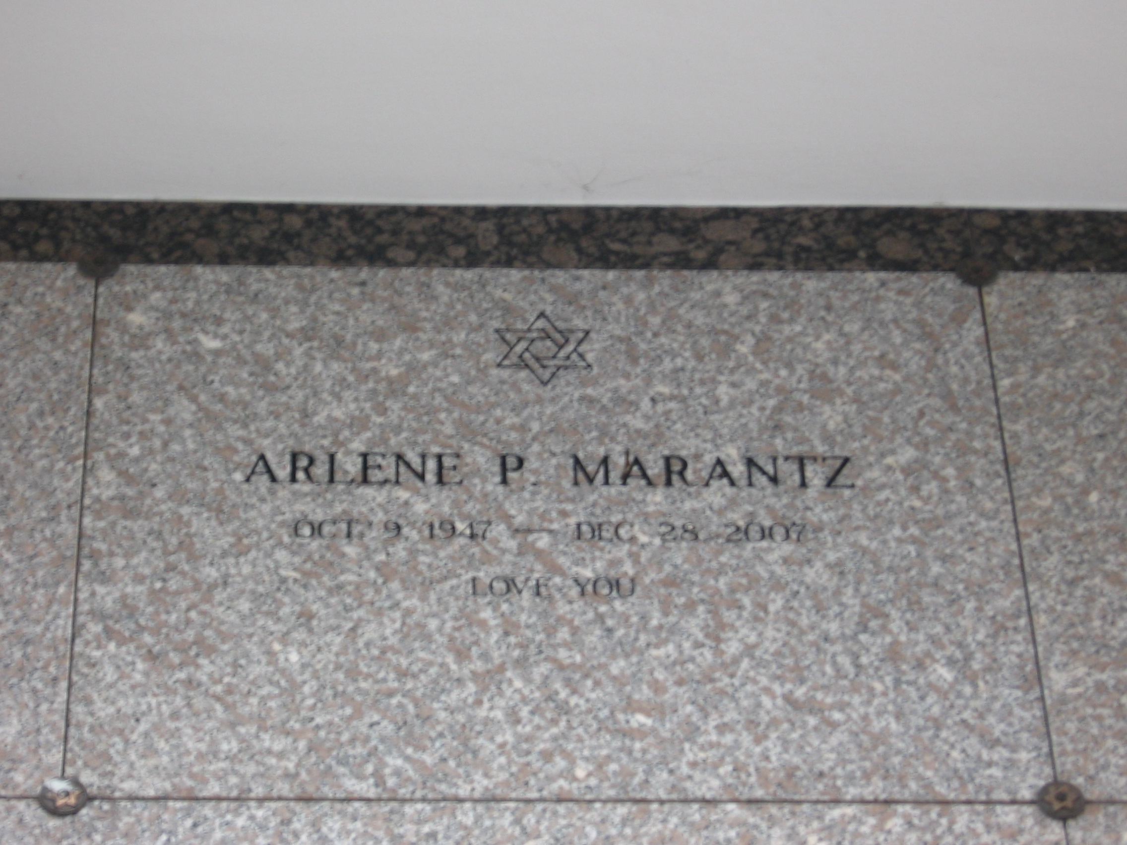 Arlene P Marantz