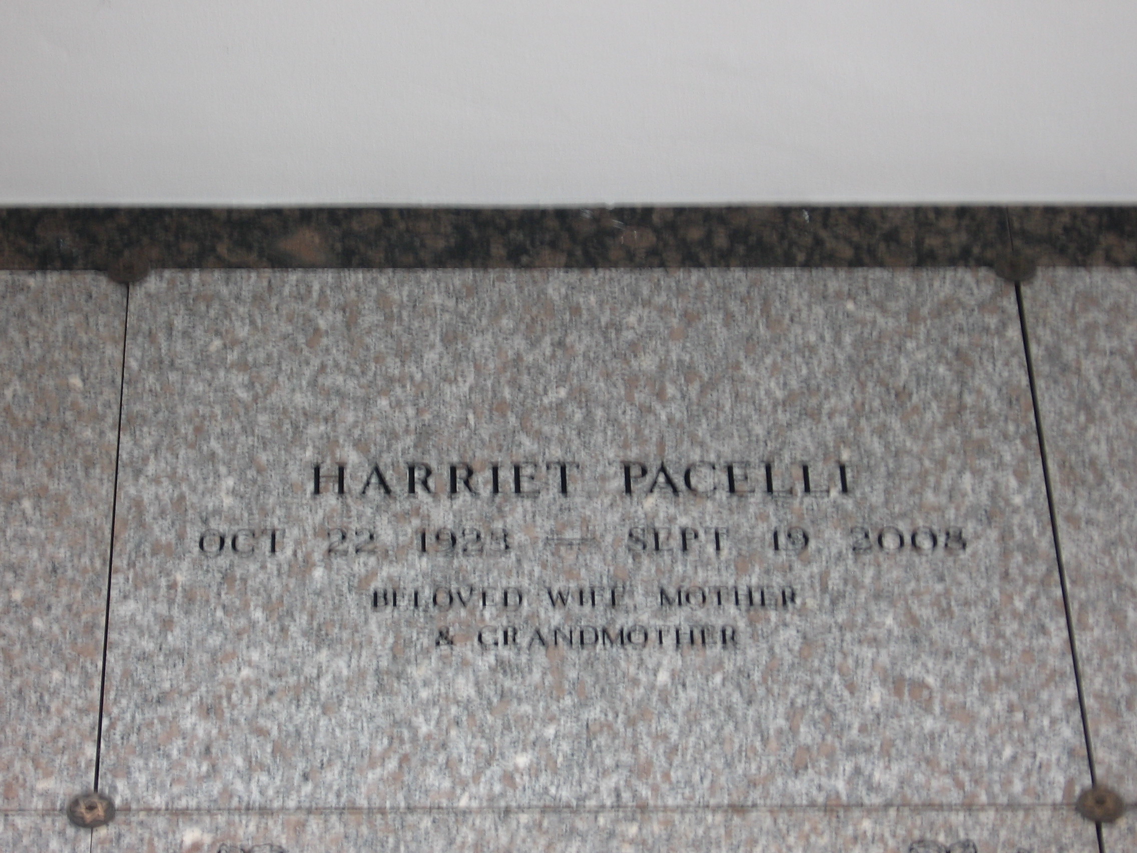 Harriet Pacelli
