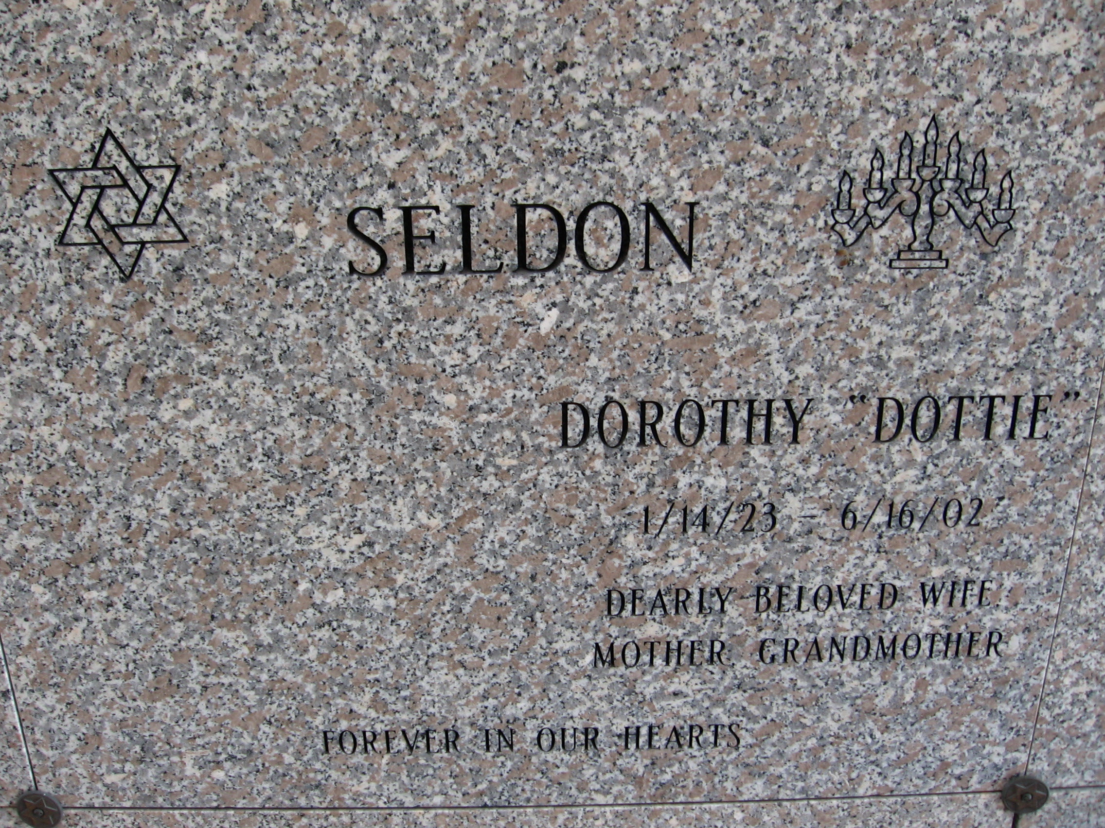 Dorothy "Dottie" Seldon