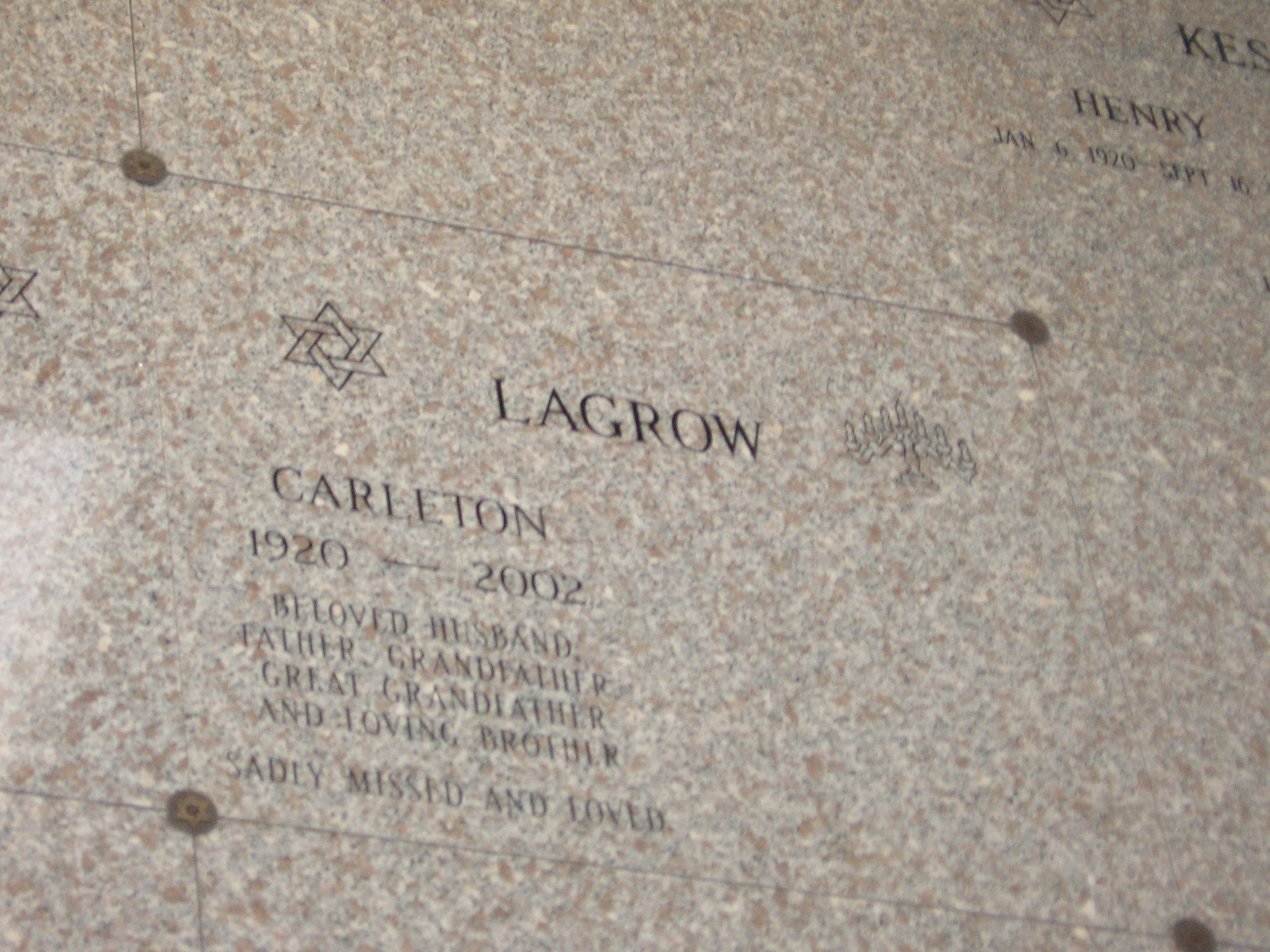 Carleton Lagrow