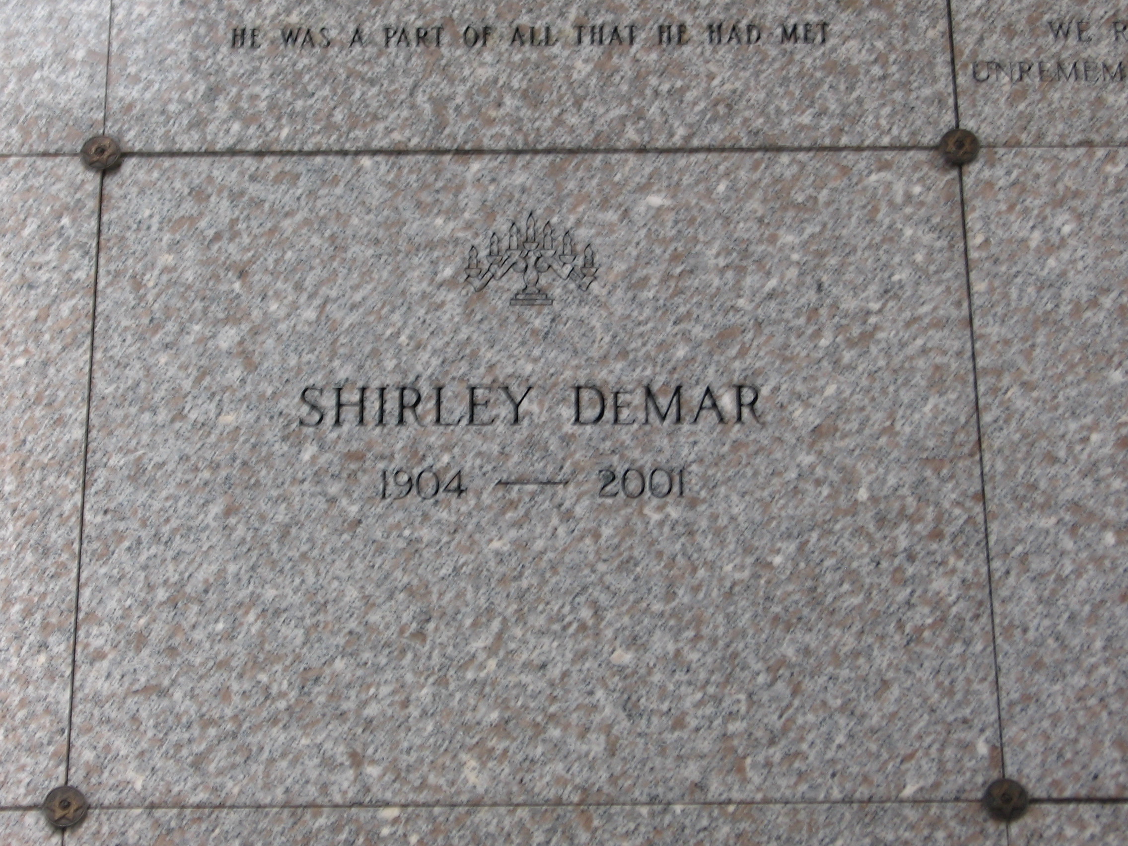 Shirley Demar
