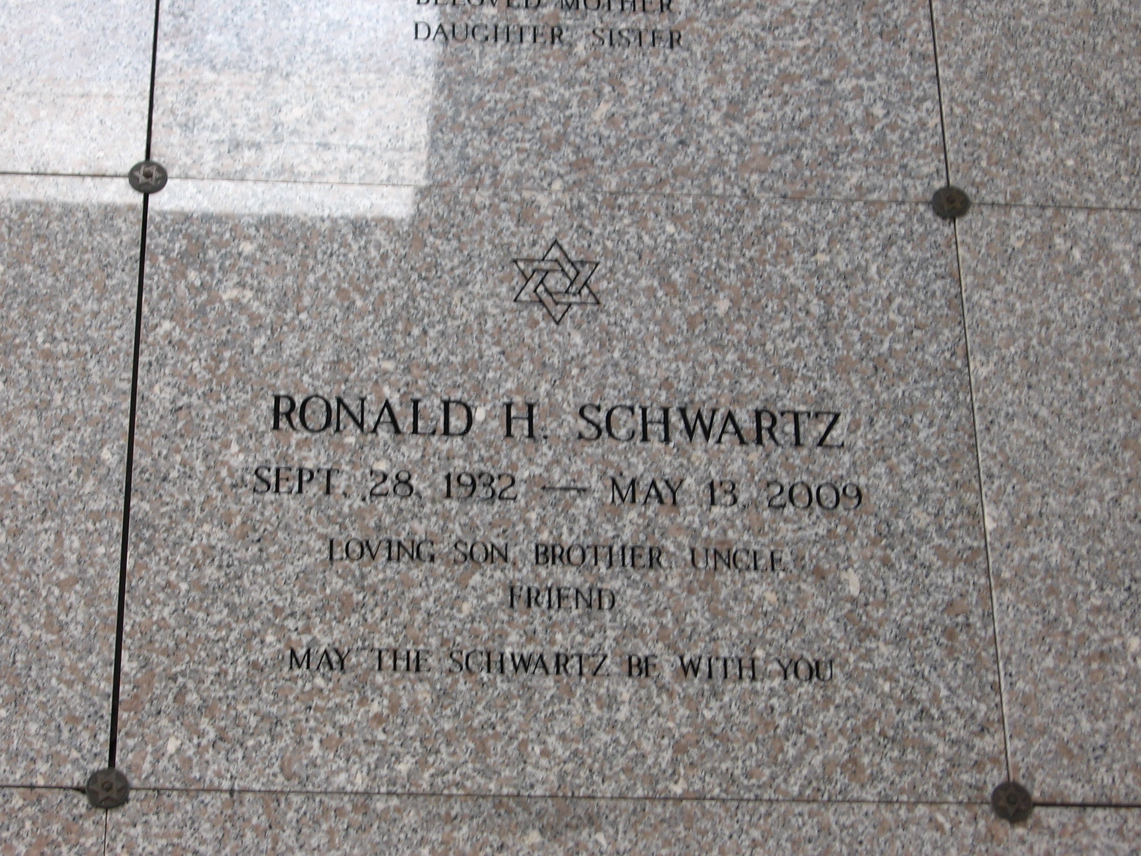 Ronald H Schwartz