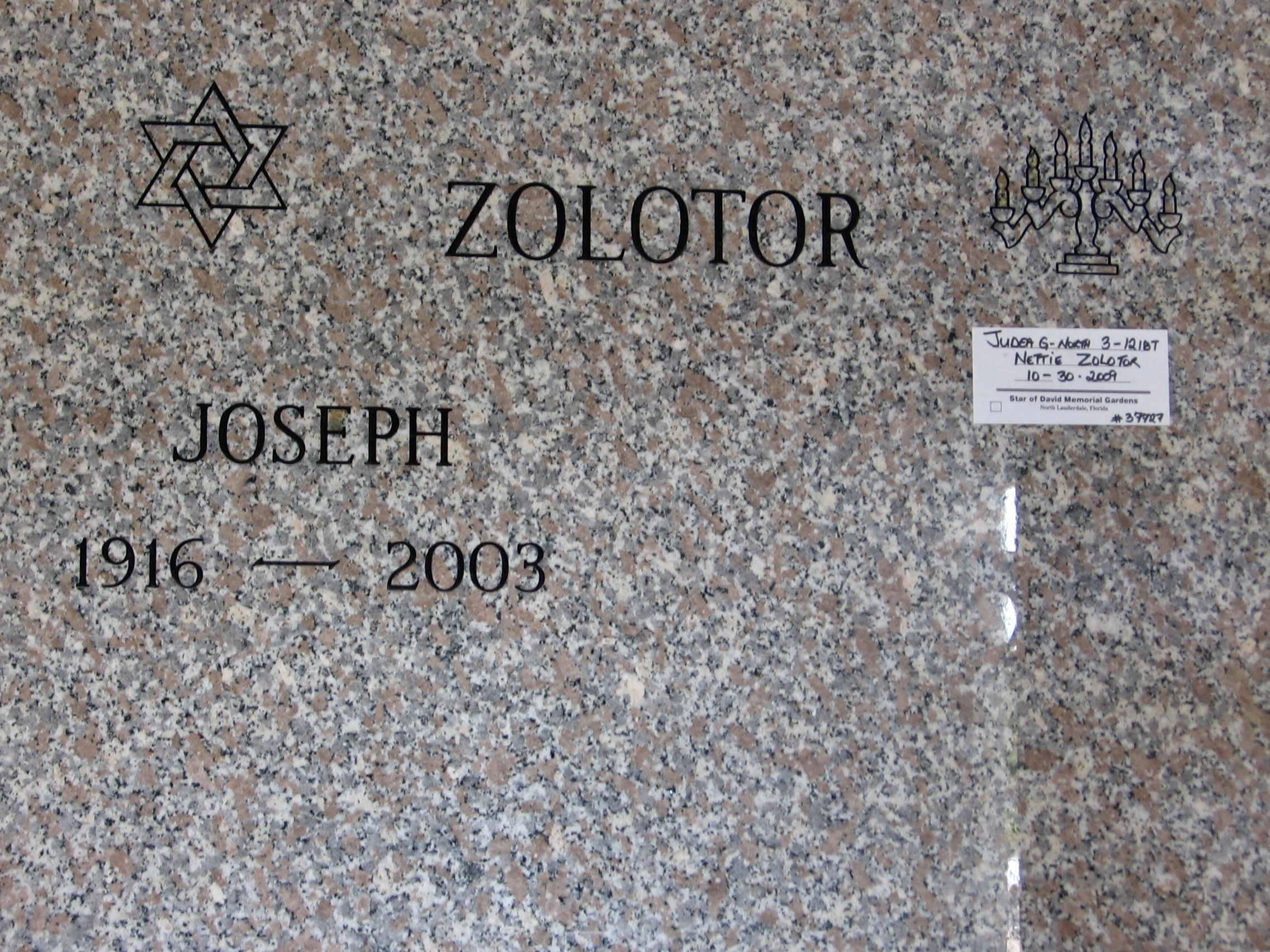 Joseph Zolotor