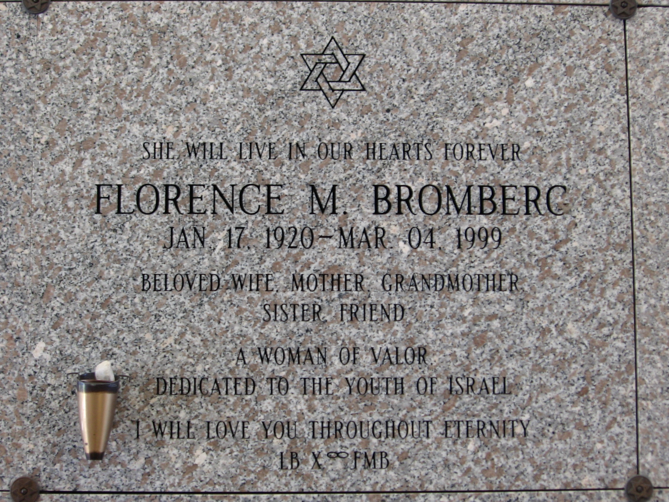Florence M Bromberc