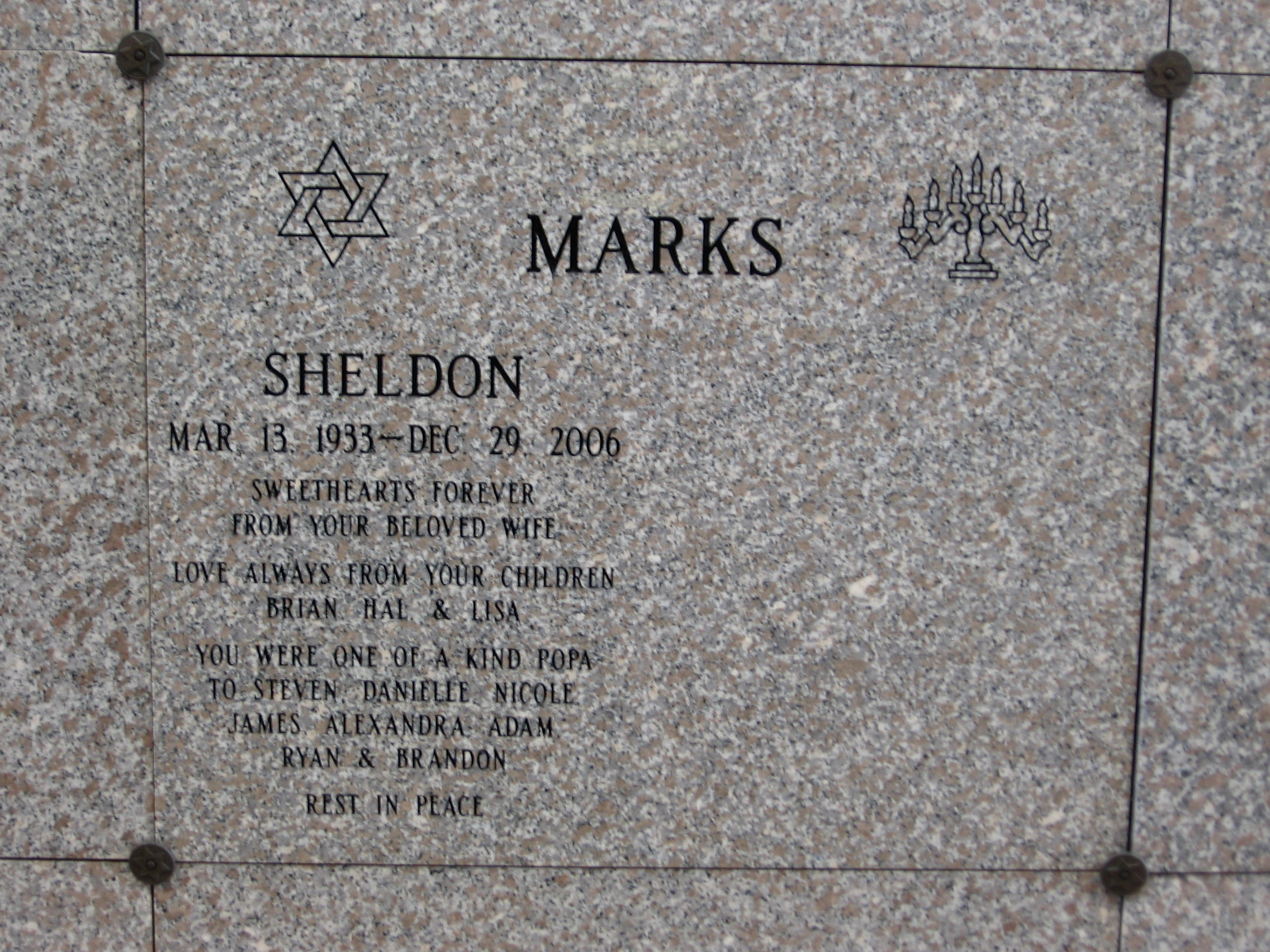 Sheldon Marks