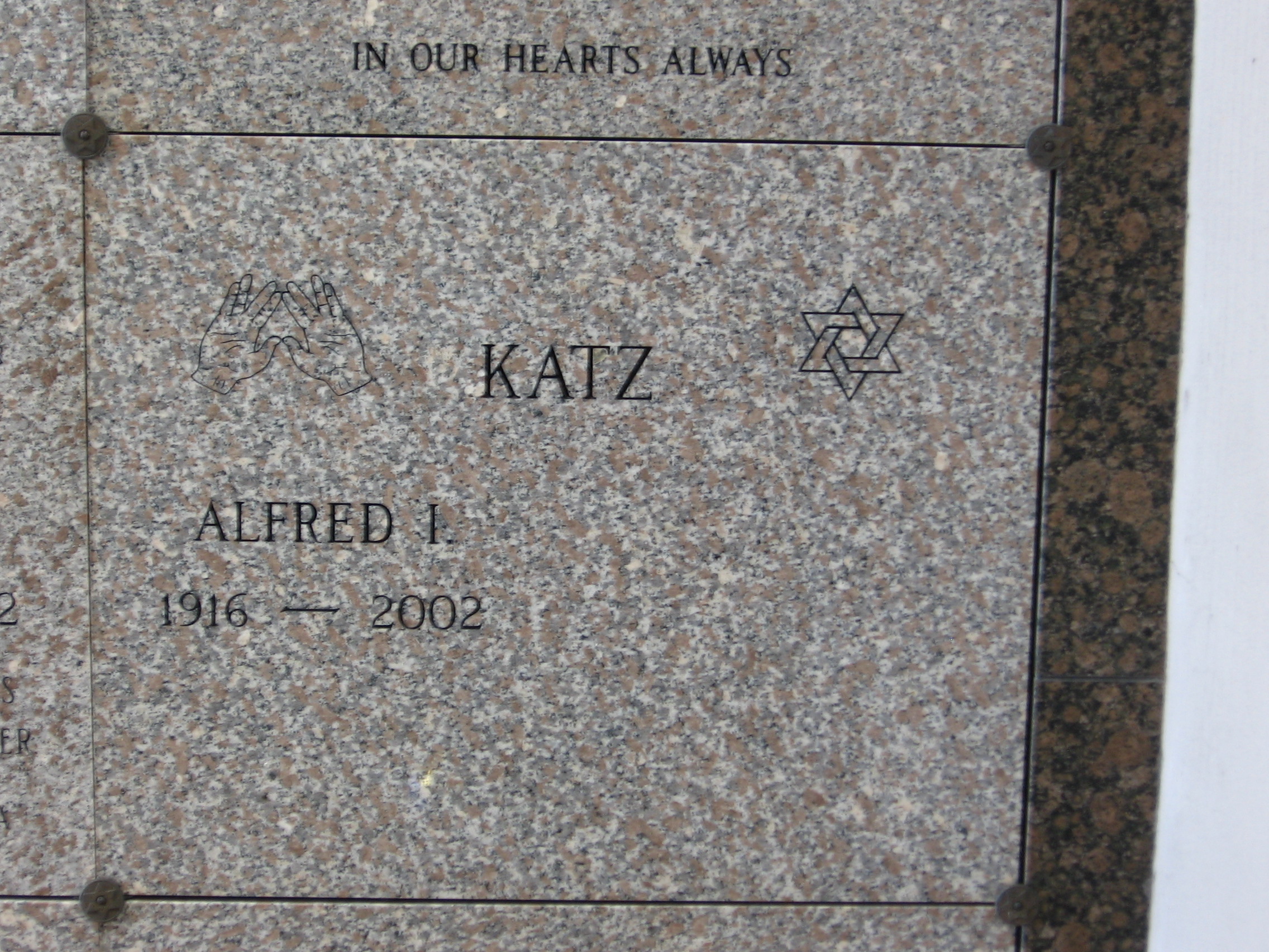 Alfred I Katz