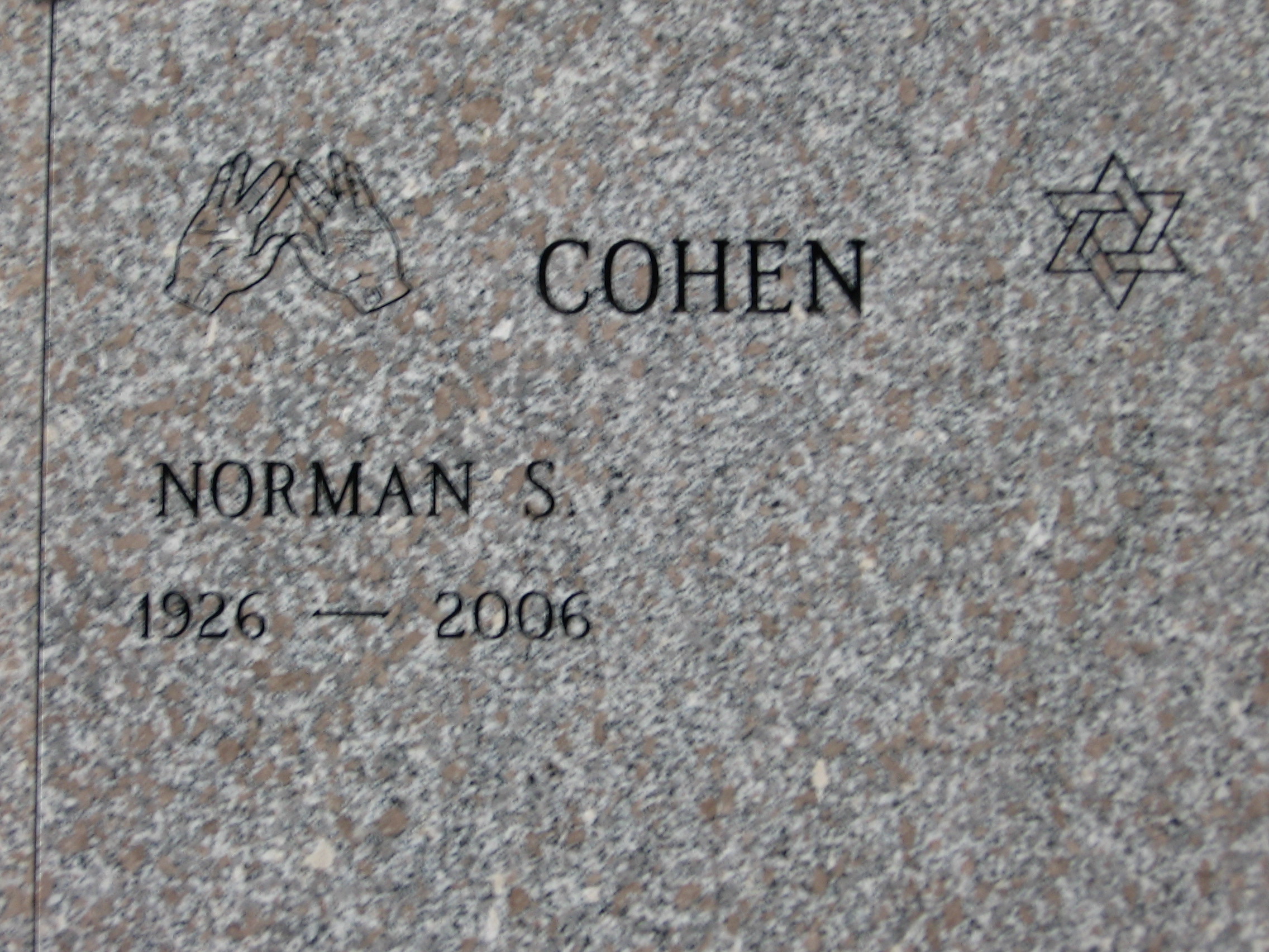 Norman S Cohen