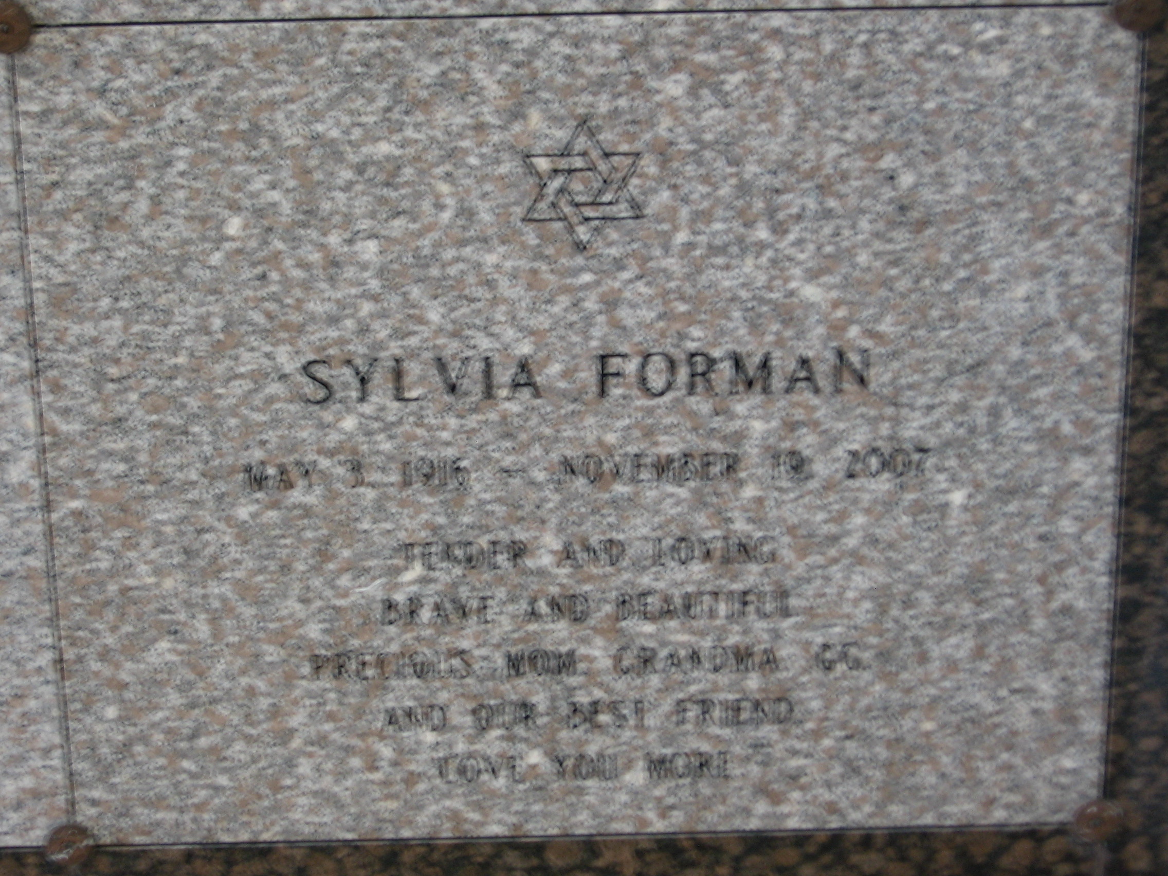 Sylvia Forman