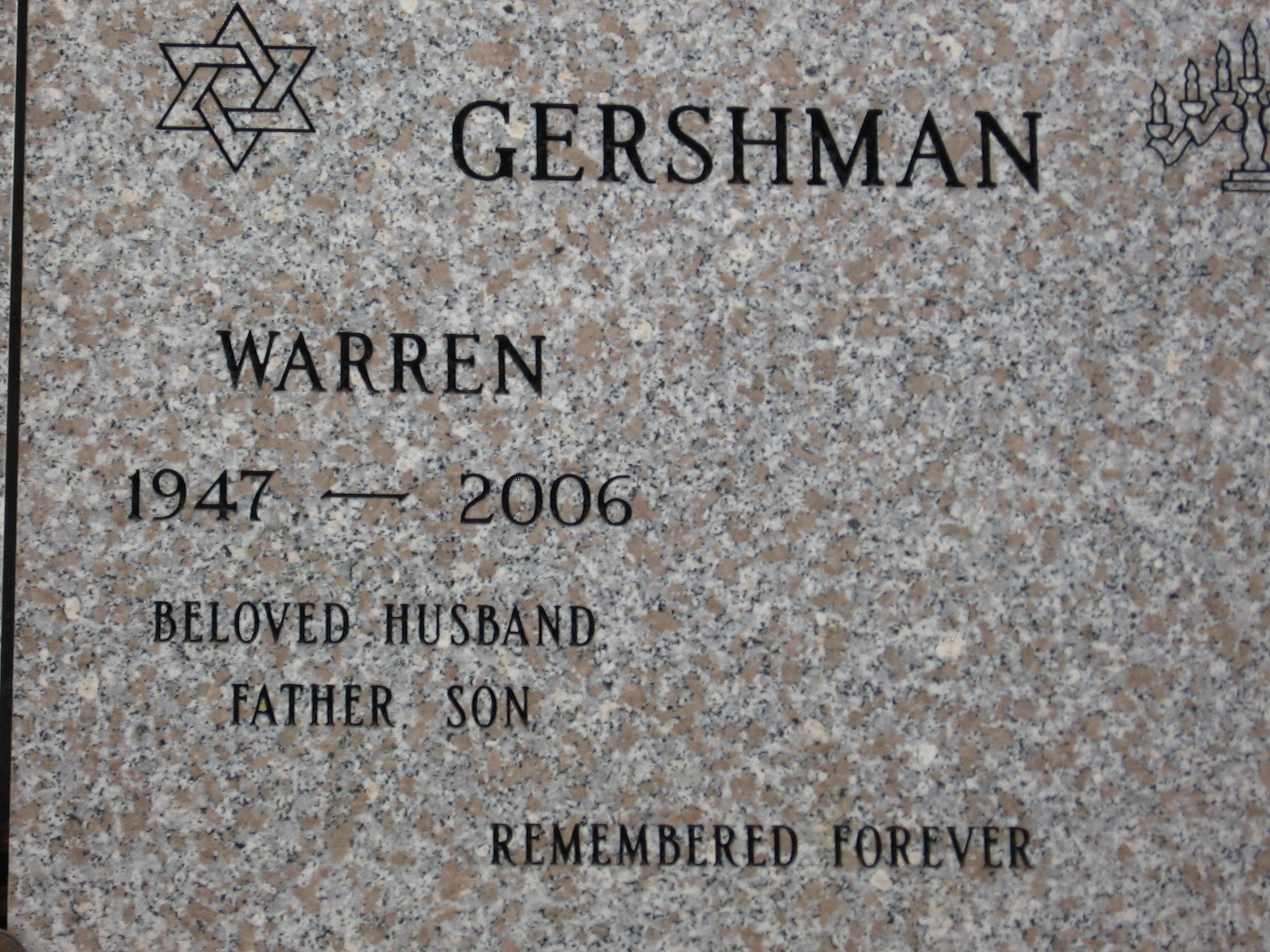Warren Gershman