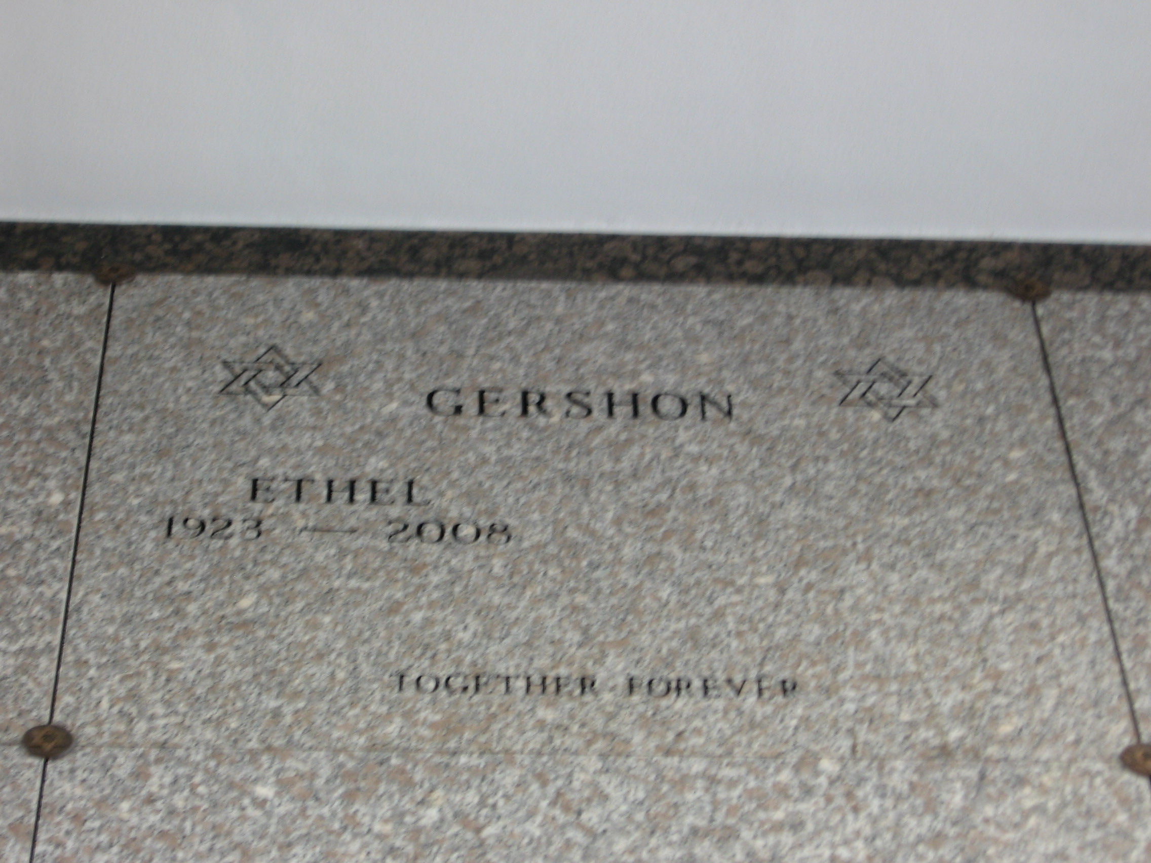 Ethel Gershon