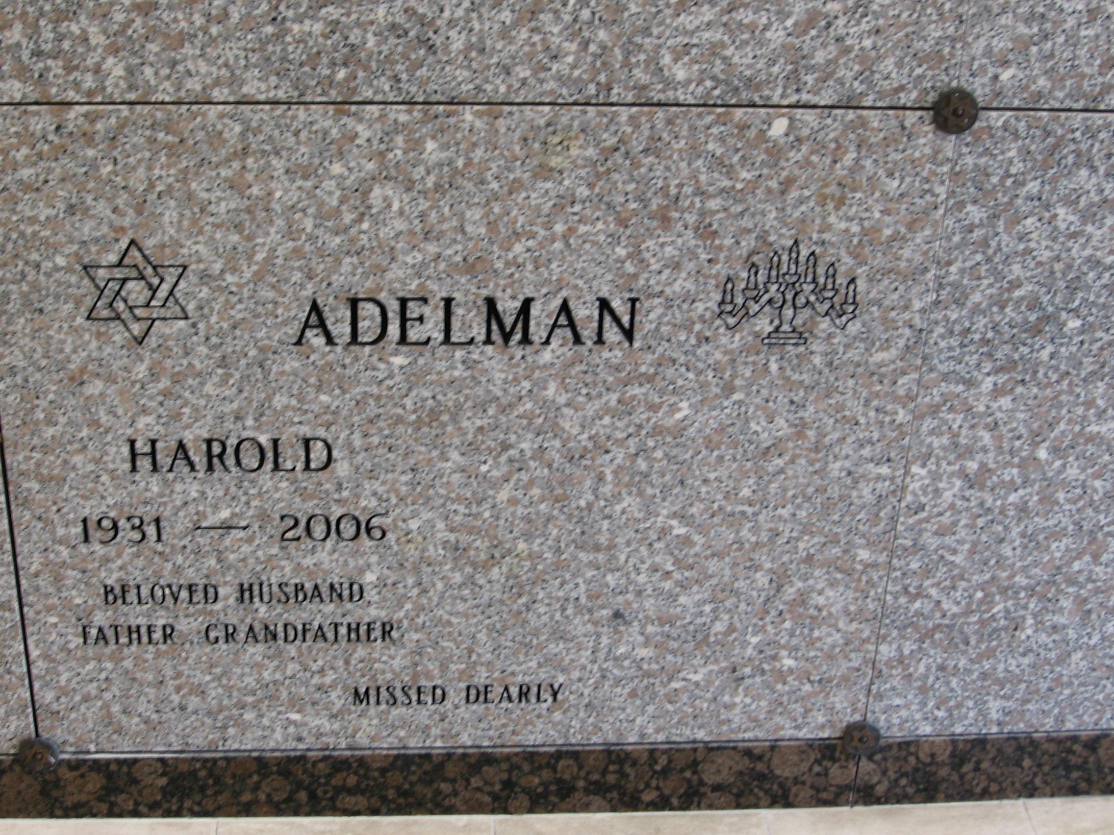 Harold Adelman